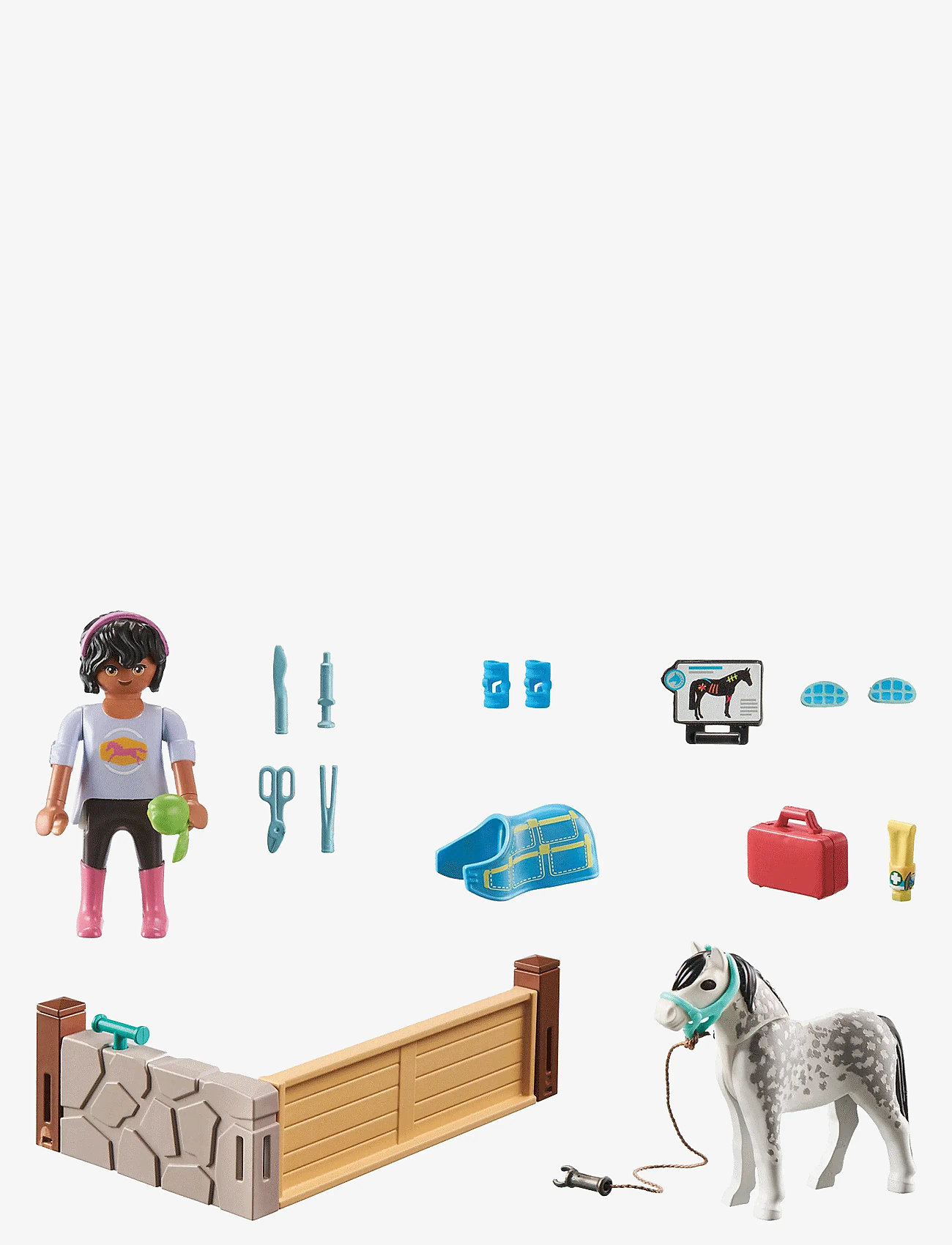 PLAYMOBIL - PLAYMOBIL Horses of Waterfall Hesteterapeut  - 71497 - playmobil horses of waterfall - multicolored - 2