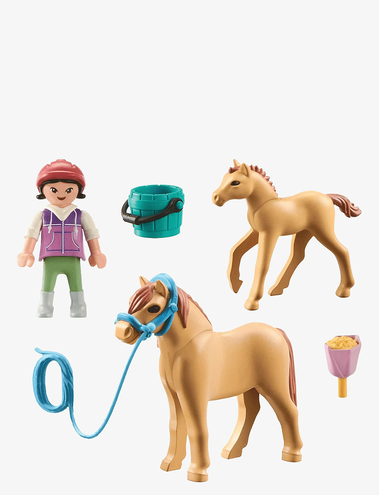 PLAYMOBIL - PLAYMOBIL Horses of Waterfall Barn m/ pony & føl - 71498 - playmobil horses of waterfall - multicolored - 2