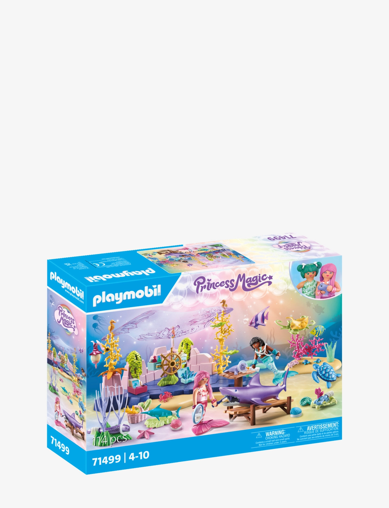 PLAYMOBIL - Havfrue dyrepleje - playmobil princess magic - multicolored - 3