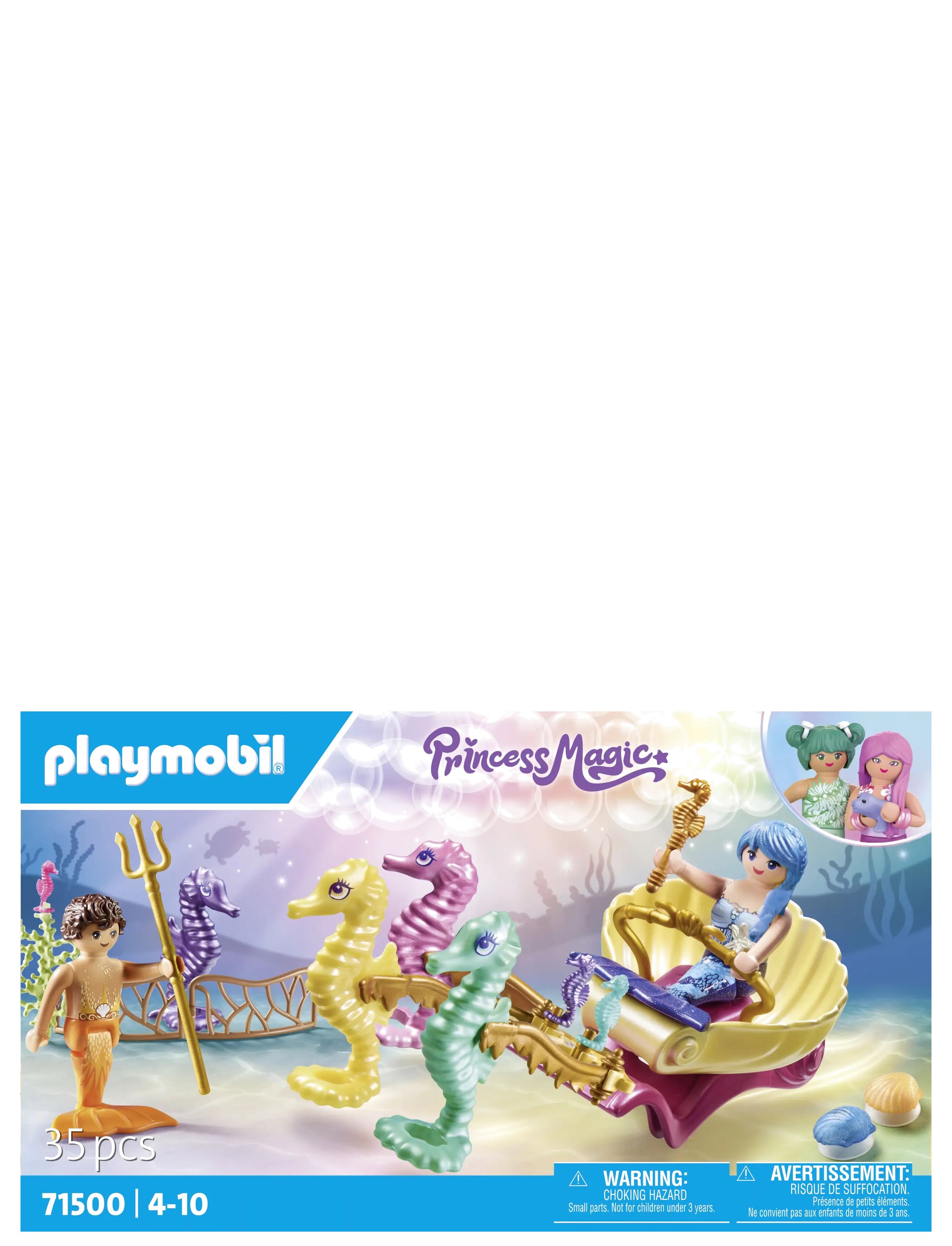 PLAYMOBIL - Mermaid Seahorse Carriage - die niedrigsten preise - multicolored - 4