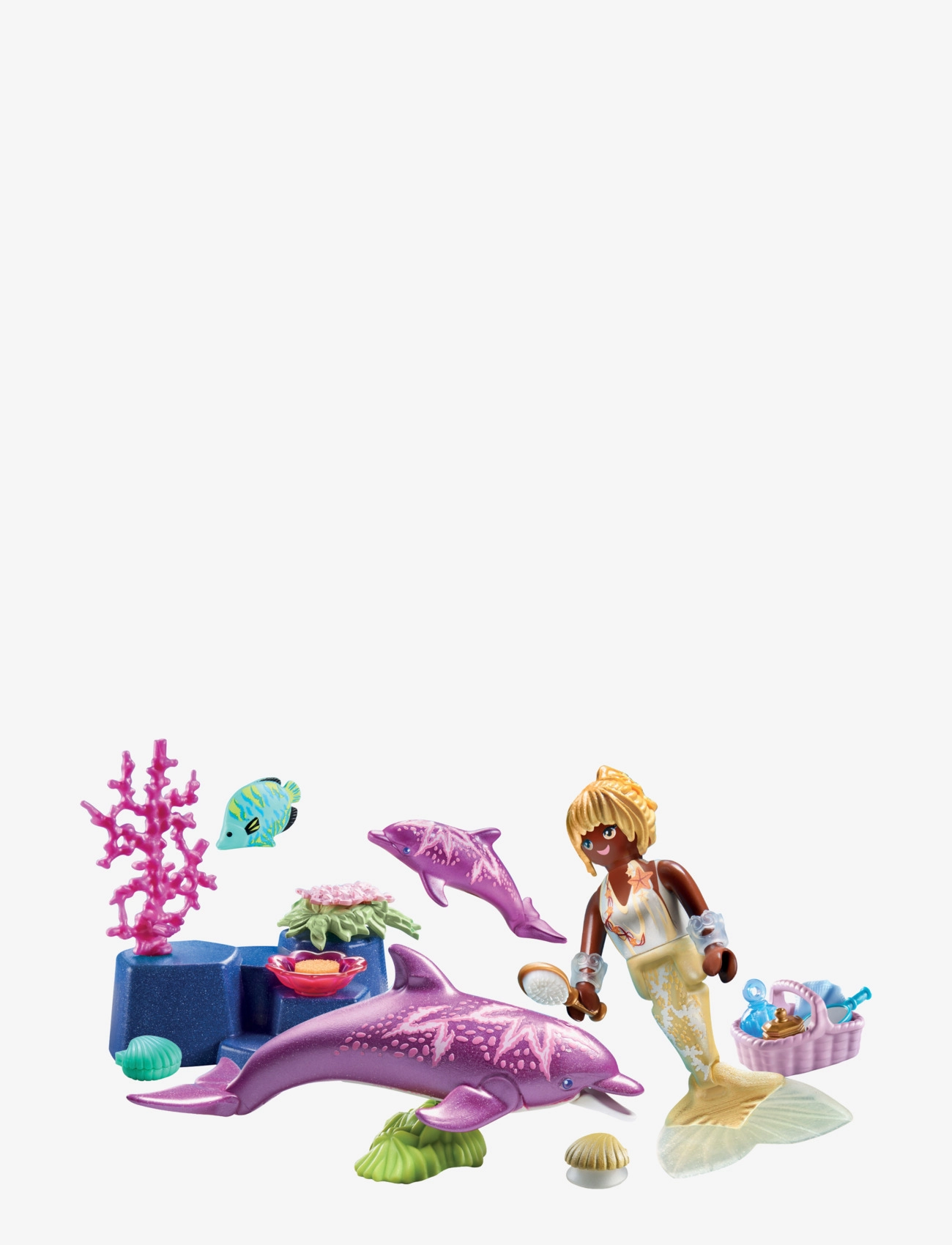 PLAYMOBIL PLAYMOBIL Princess Magic Havfrue med delfiner - 71501 - App deal - MULTICOLORED / multi
