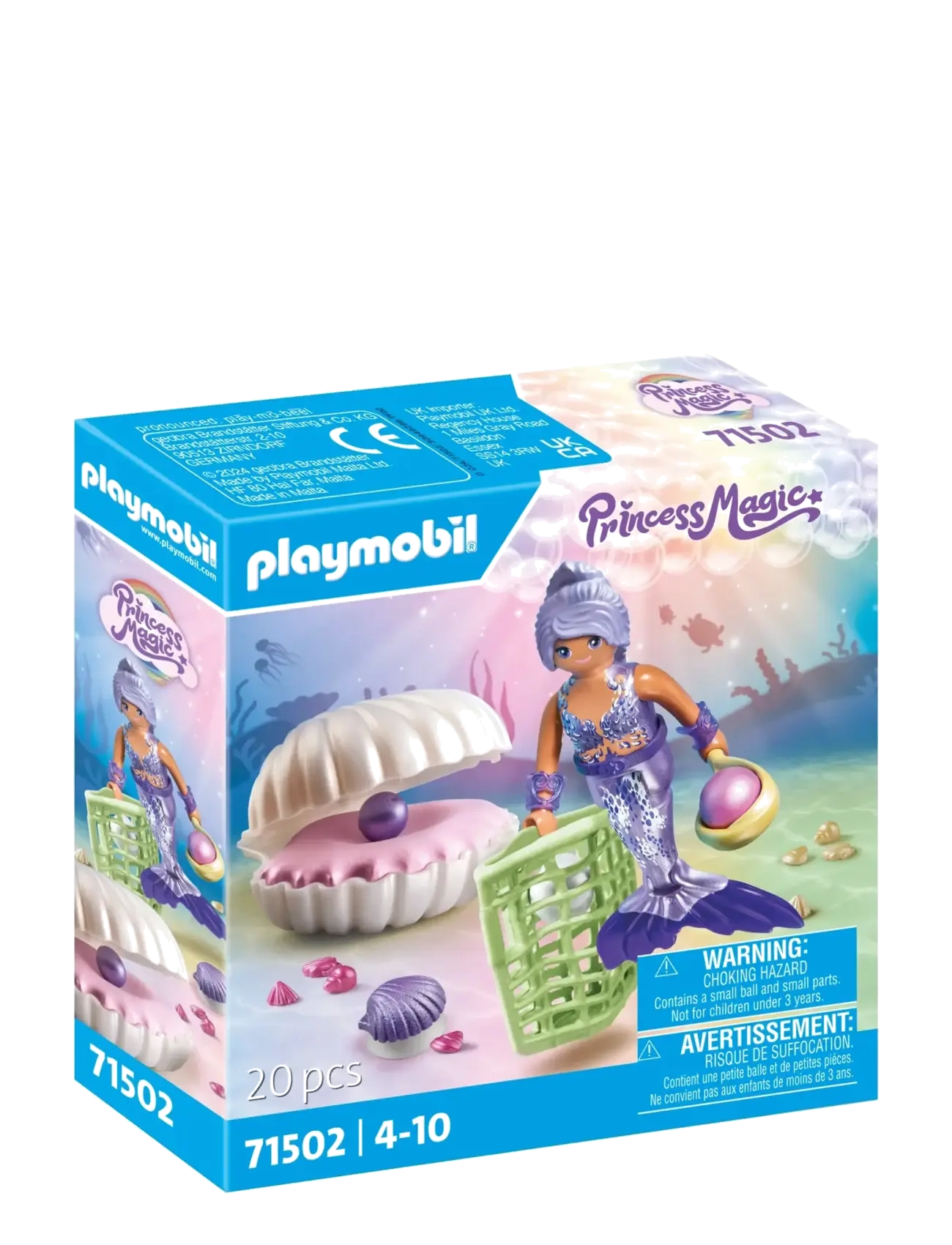 PLAYMOBIL Mermaid with Pearl Seashell - Playmobil toys - MULTICOLORED / multi