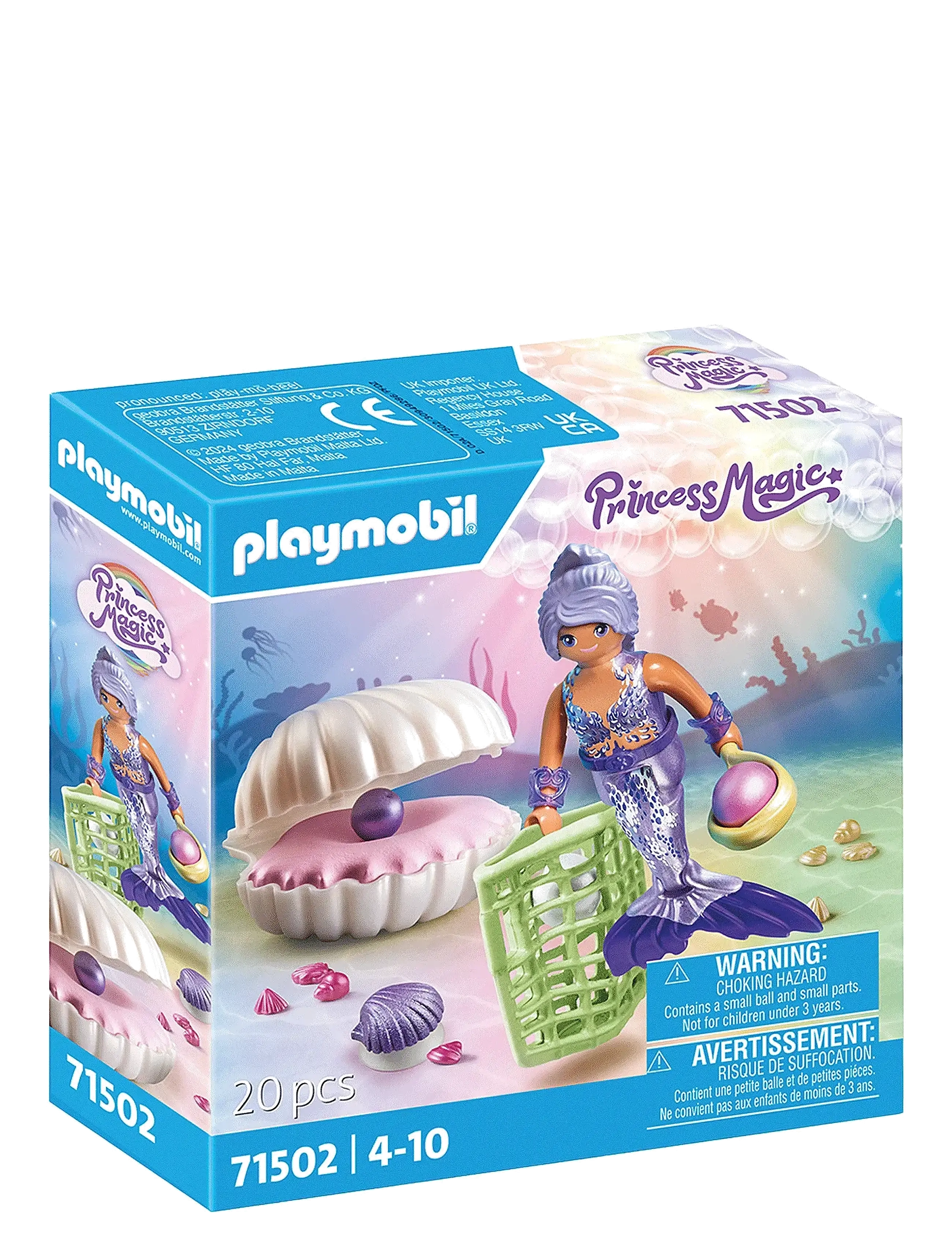PLAYMOBIL PLAYMOBIL Princess Magic Havfrue m/ perlemusling - 71502 - App deal - MULTICOLORED / multi