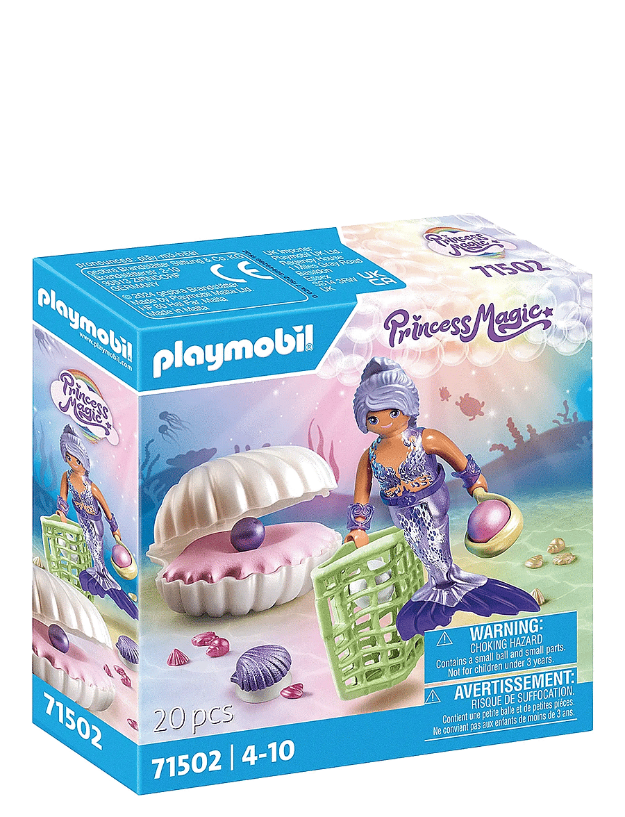 PLAYMOBIL - Mermaid with Pearl Seashell - playmobil princess magic - multicolored - 1