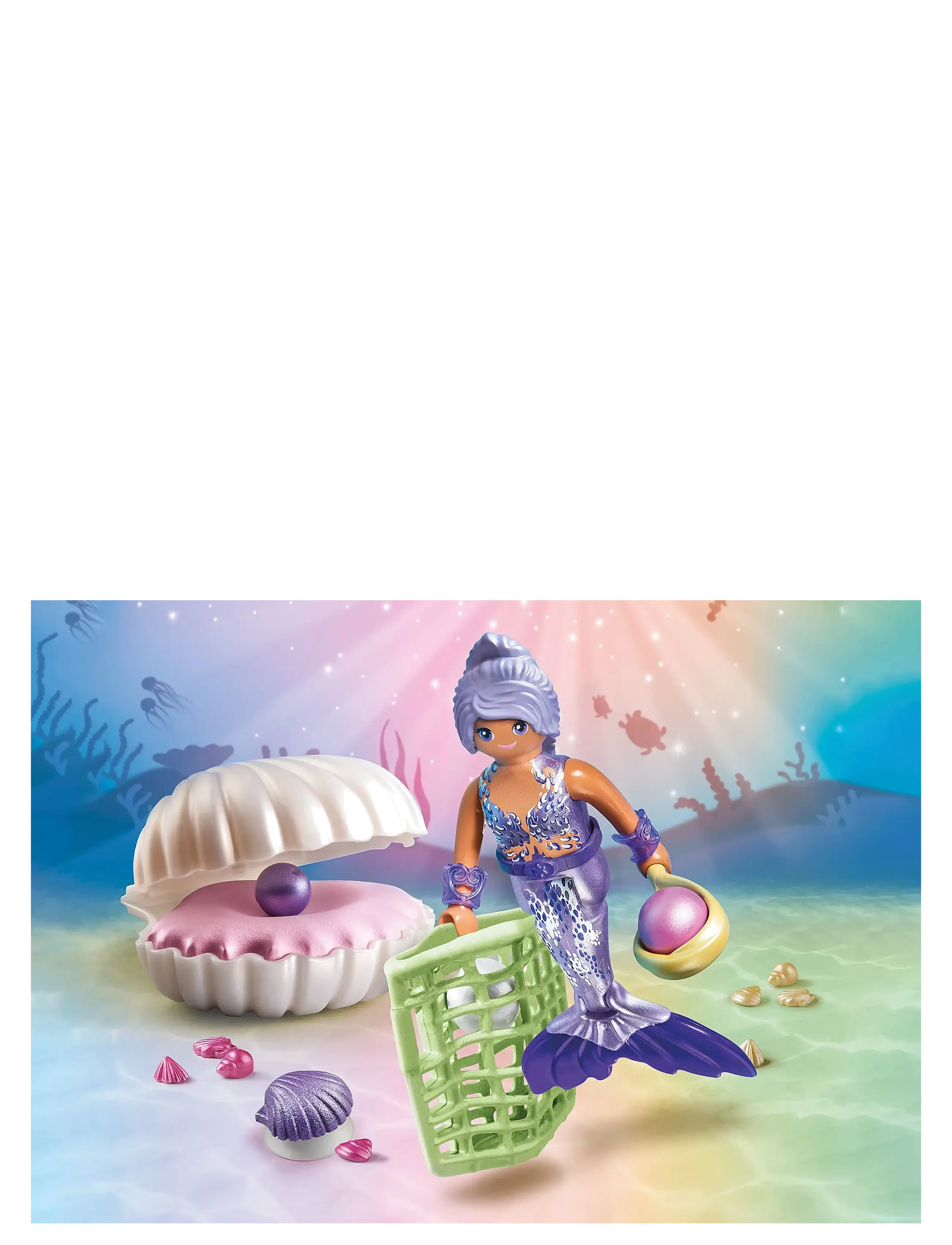 PLAYMOBIL - PLAYMOBIL Princess Magic Havfrue m/ perlemusling - 71502 - playmobil princess magic - multicolored - 3
