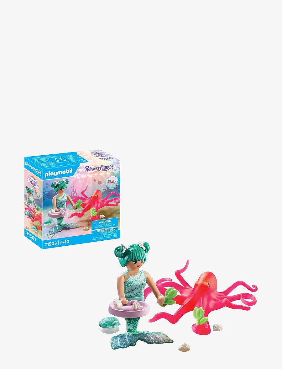 PLAYMOBIL - Mermaid with Colour-Changing Octopus - madalaimad hinnad - multicolored - 1
