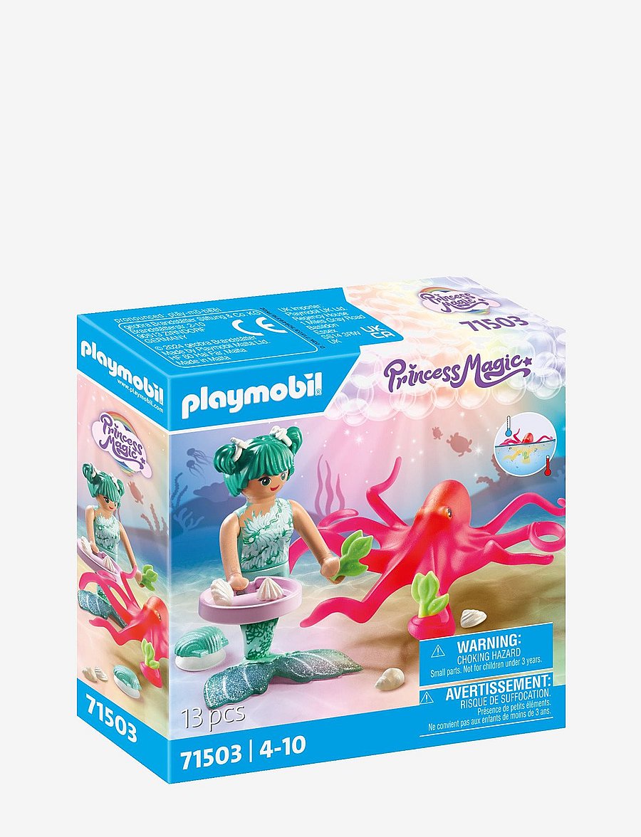 PLAYMOBIL - Mermaid with Colour-Changing Octopus - madalaimad hinnad - multicolored - 2