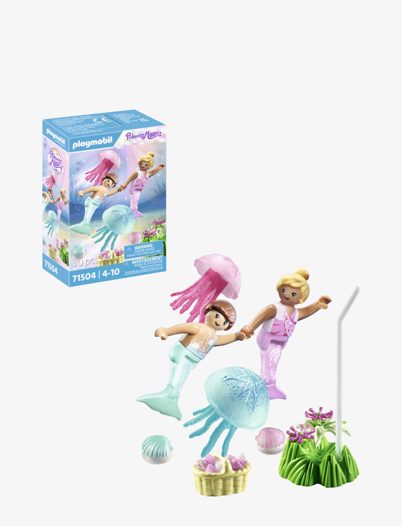 PLAYMOBIL - PLAYMOBIL Princess Magic Små havfruer med vandmænd - 71504 - playmobil princess magic - multicolored - 2