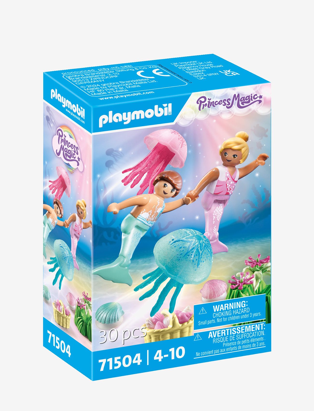 PLAYMOBIL - PLAYMOBIL Princess Magic Små havfruer med vandmænd - 71504 - playmobil princess magic - multicolored - 3