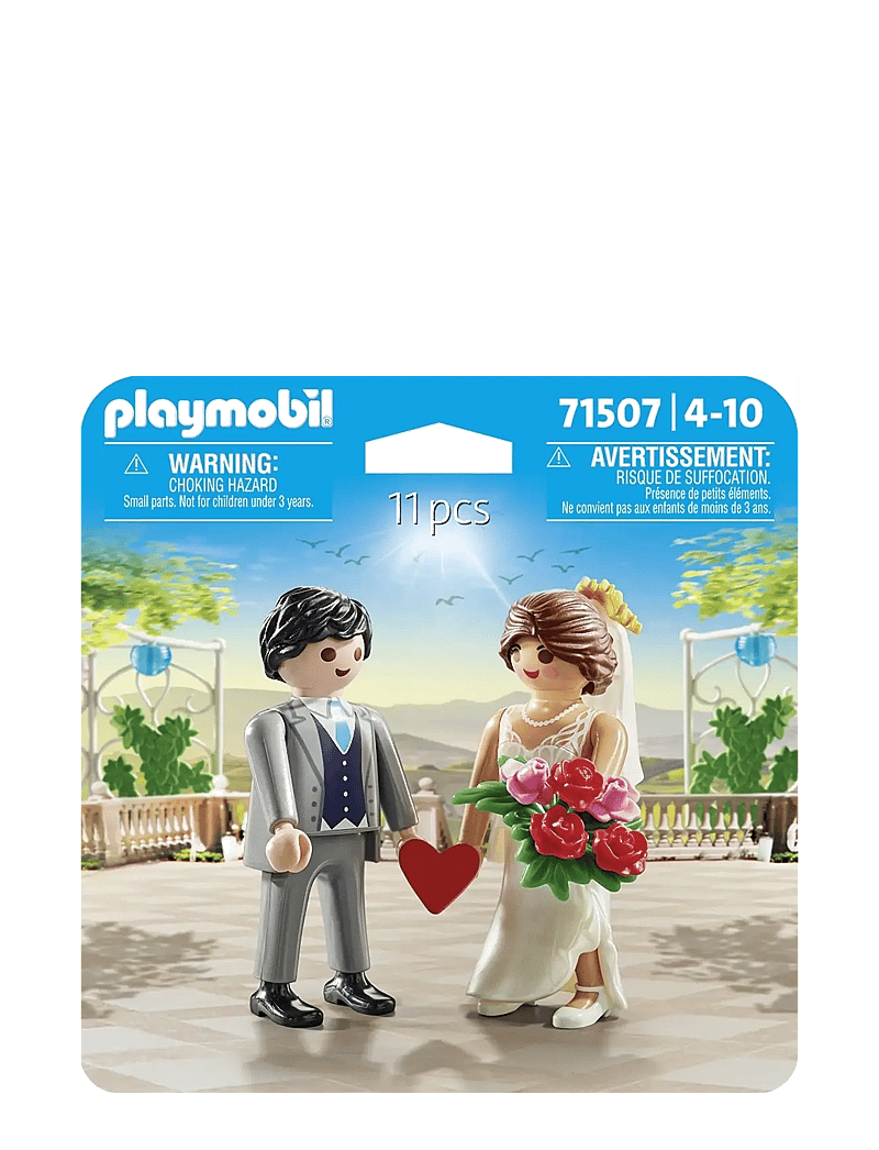 PLAYMOBIL - PLAYMOBIL DuoPacks Wedding couple - 71507 - playmobil figures - multicolored - 1