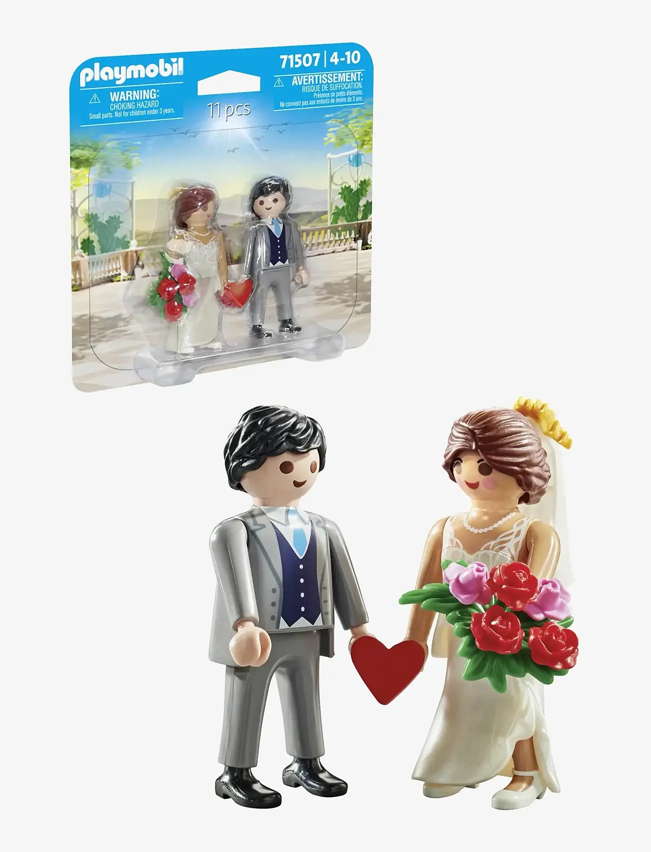 PLAYMOBIL - PLAYMOBIL DuoPacks Bryllupspar - 71507 - playmobil figures - multicolored - 2