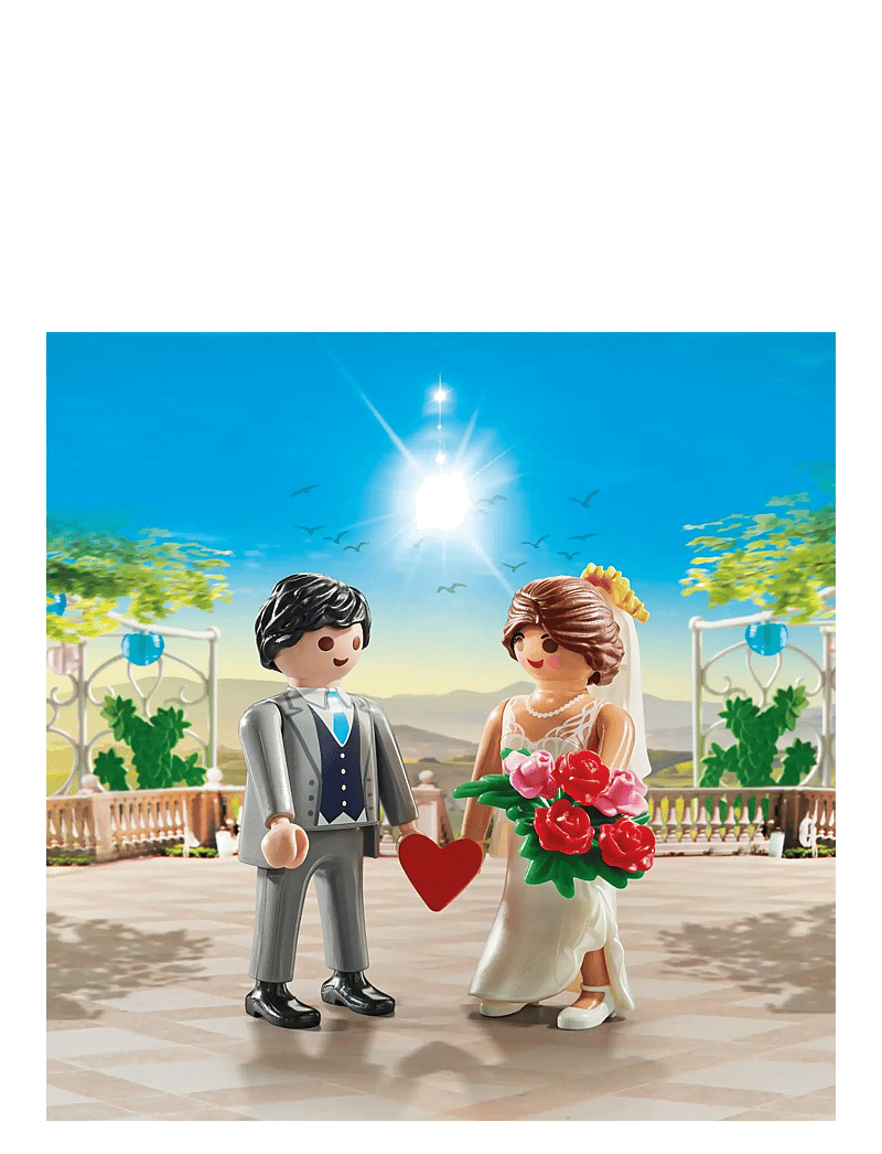 PLAYMOBIL - PLAYMOBIL DuoPacks Wedding couple - 71507 - playmobil figures - multicolored - 3