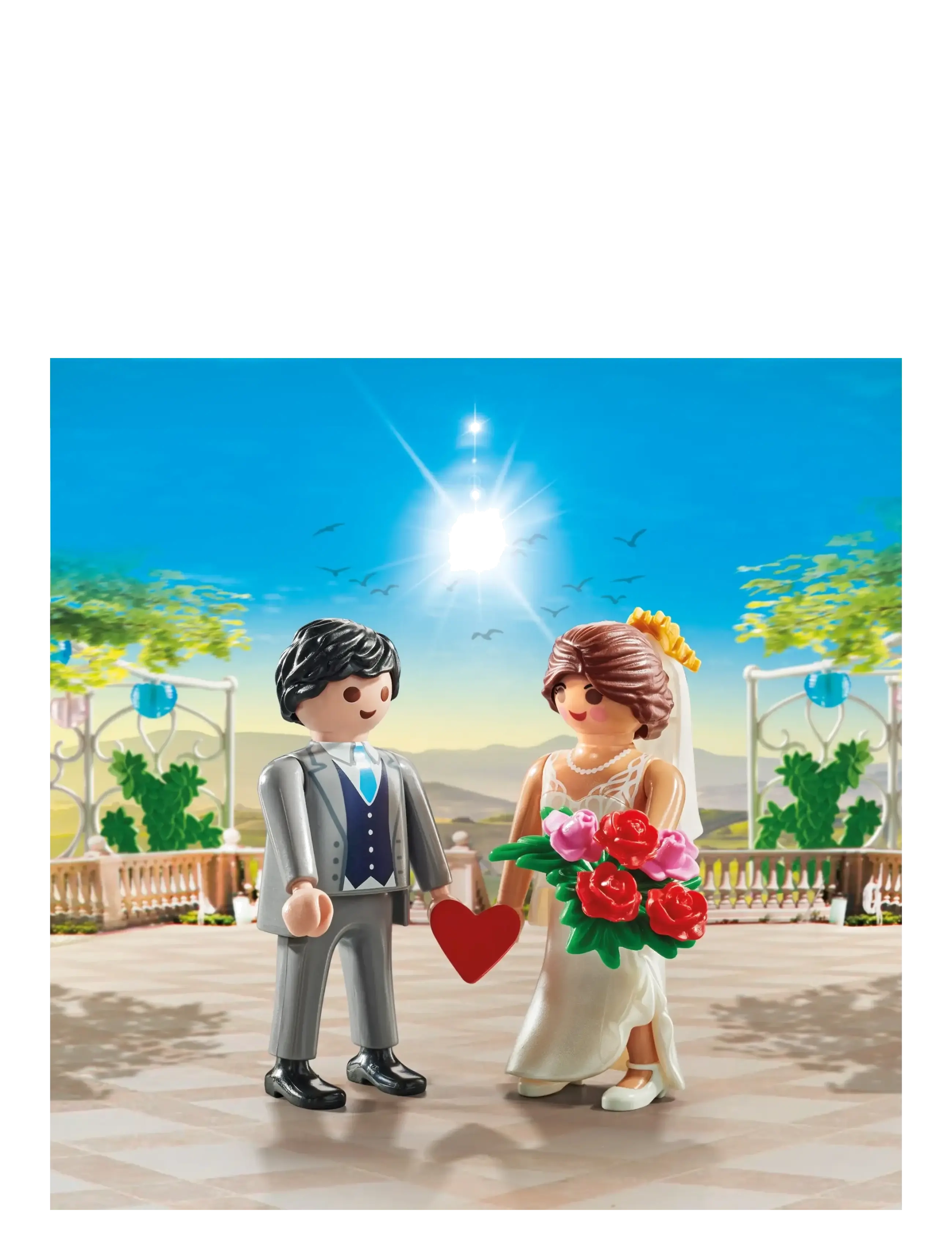PLAYMOBIL - Wedding Couple - playmobil figures - multicolored - 3