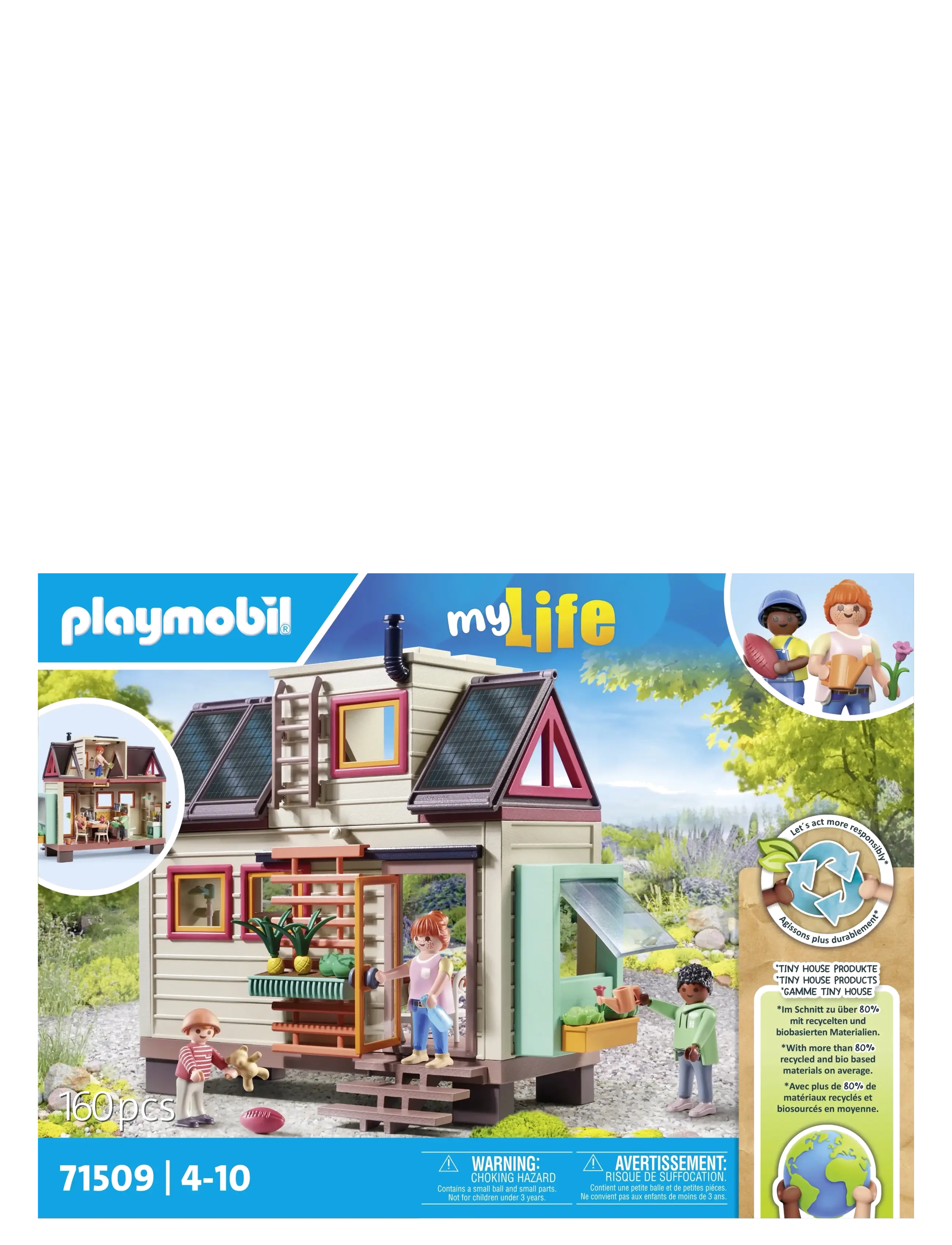 PLAYMOBIL PLAYMOBIL My Life Tiny House - 71509 - Playmobil leksaker - MULTICOLORED / beige