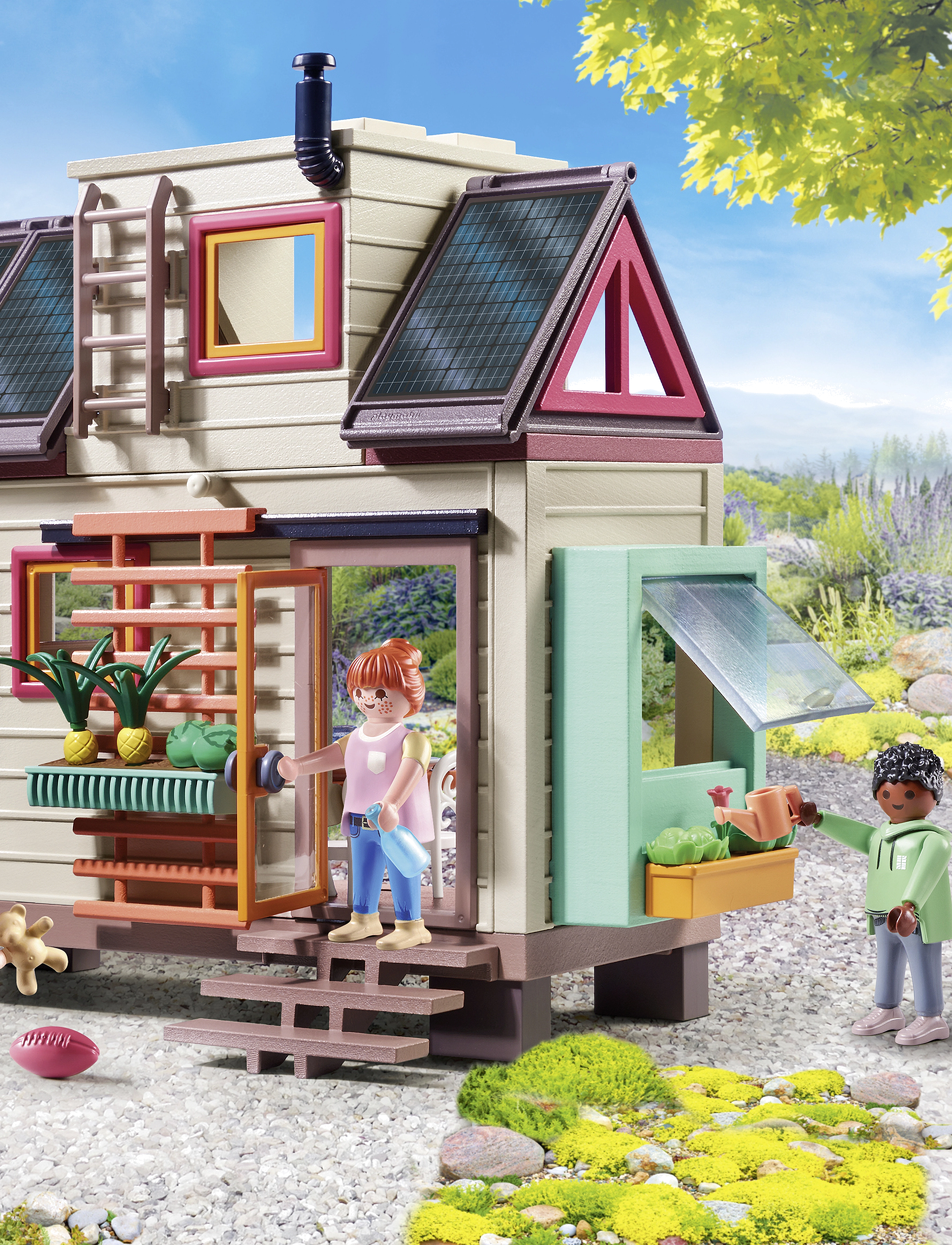 PLAYMOBIL - PLAYMOBIL My Life Tiny House - 71509 - multicolored - 0