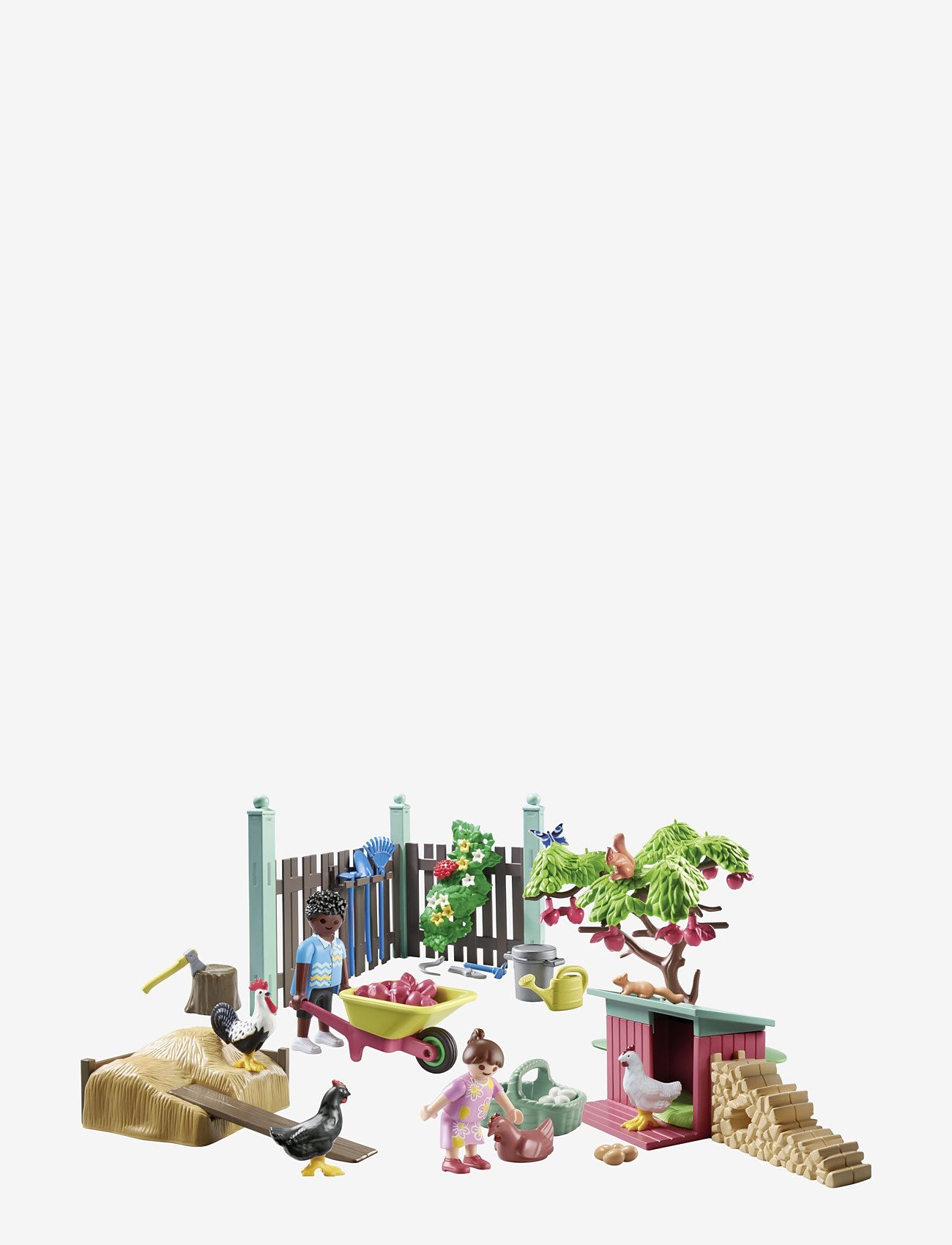 PLAYMOBIL - PLAYMOBIL My Life Kycklingfarm i Tiny House-trädgård - 71510 - playmobil my life - multicolored - 1