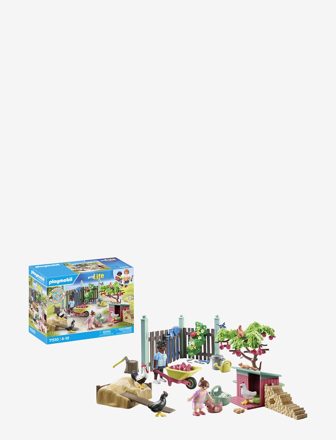 PLAYMOBIL - PLAYMOBIL My Life Kycklingfarm i Tiny House-trädgård - 71510 - playmobil my life - multicolored - 2