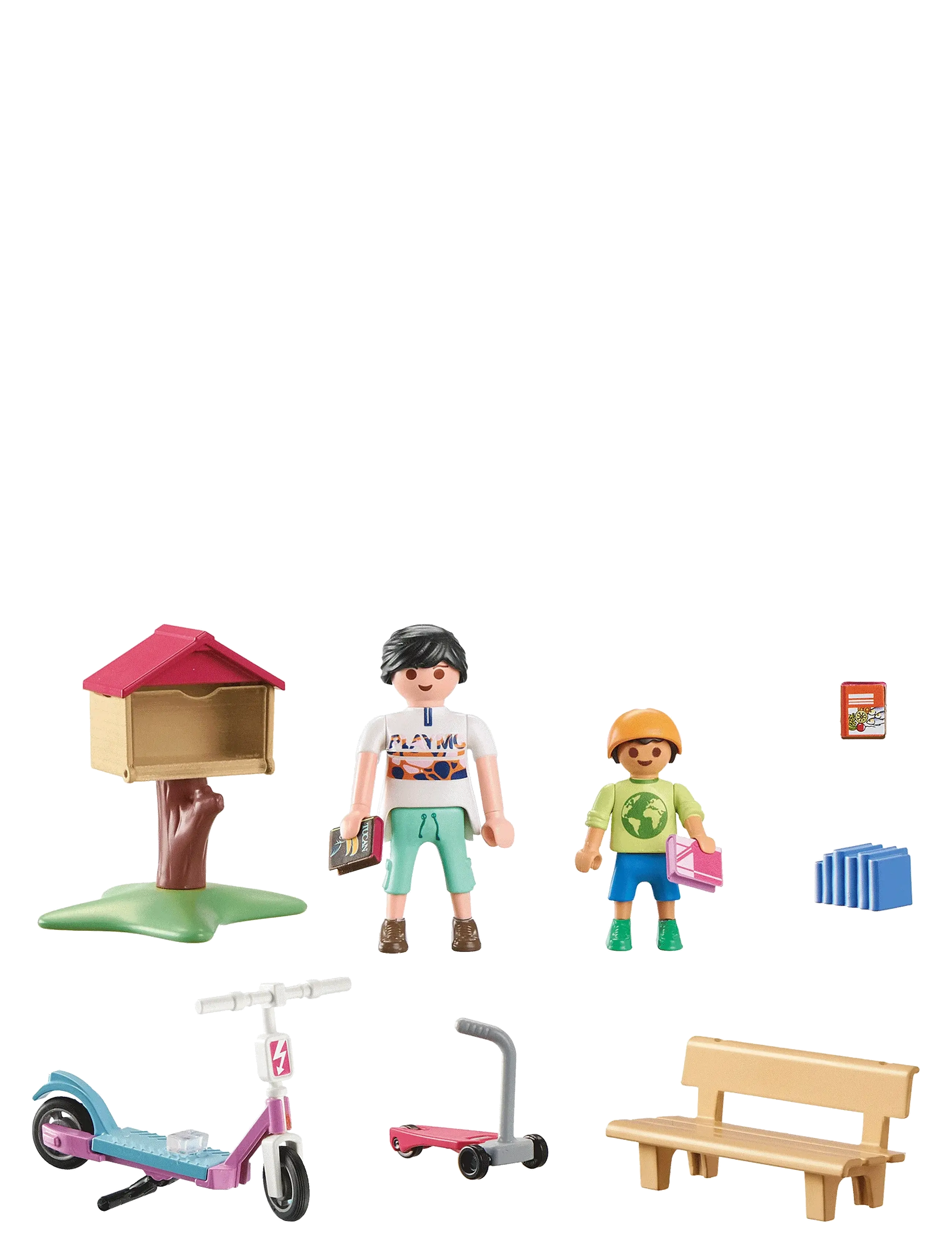 PLAYMOBIL - PLAYMOBIL My Life Bogbytte for bogorme - 71511 - playmobil my life - multicolored - 2