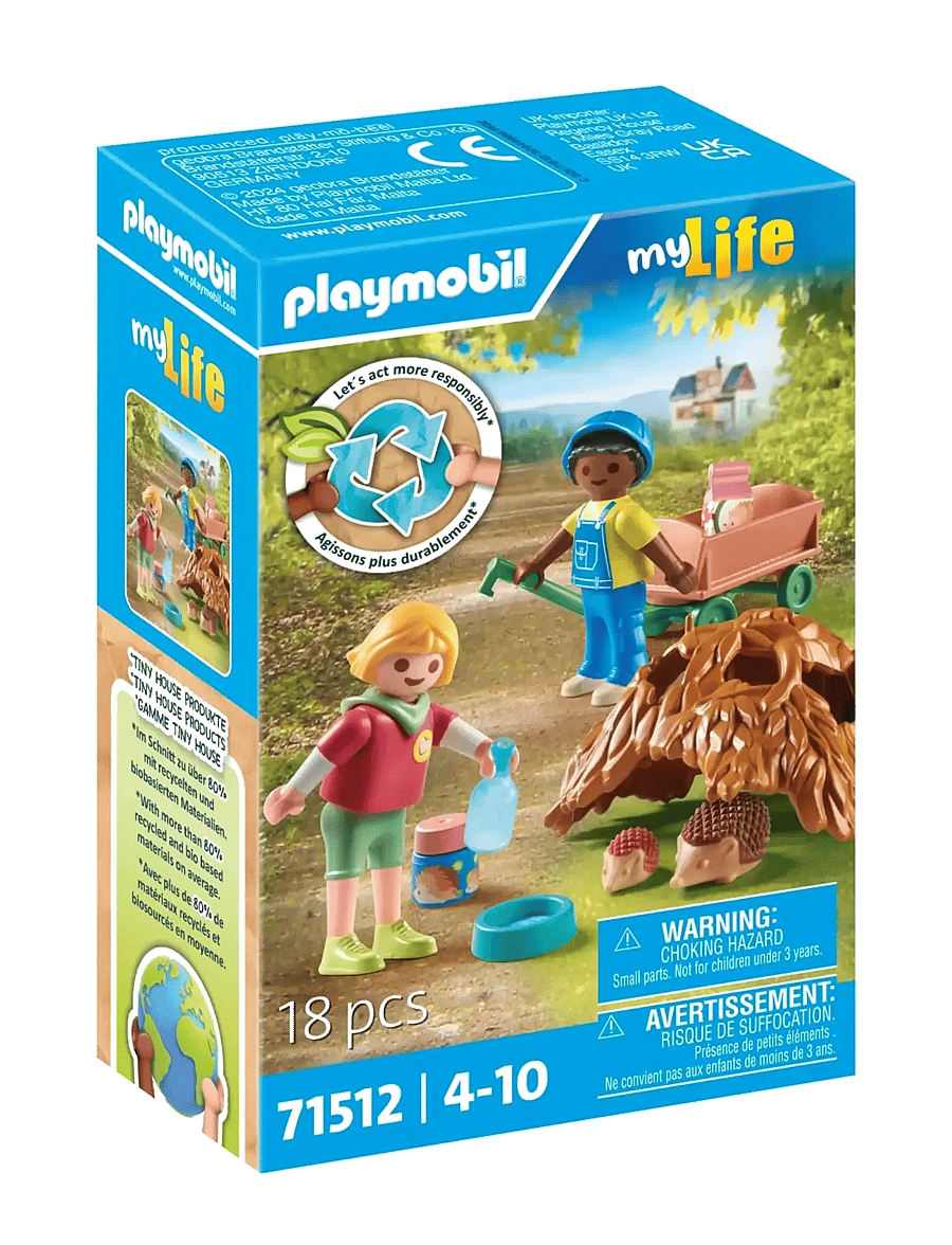 PLAYMOBIL - PLAYMOBIL My Life Care of the hedgehog family - 71512 - playmobil my life - multicolored - 2
