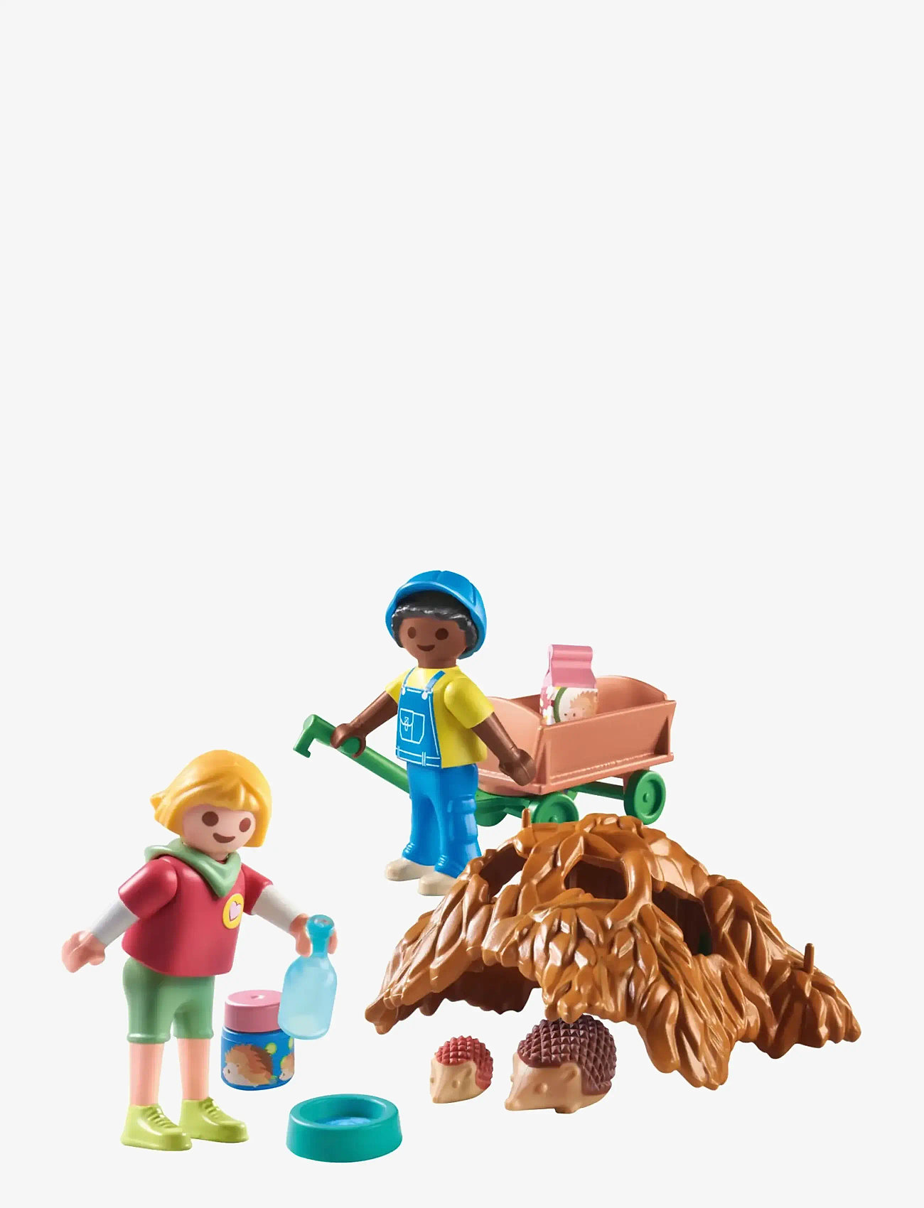 PLAYMOBIL - PLAYMOBIL My Life Pleje af pindsvinefamilien - 71512 - playmobil my life - multicolored - 4