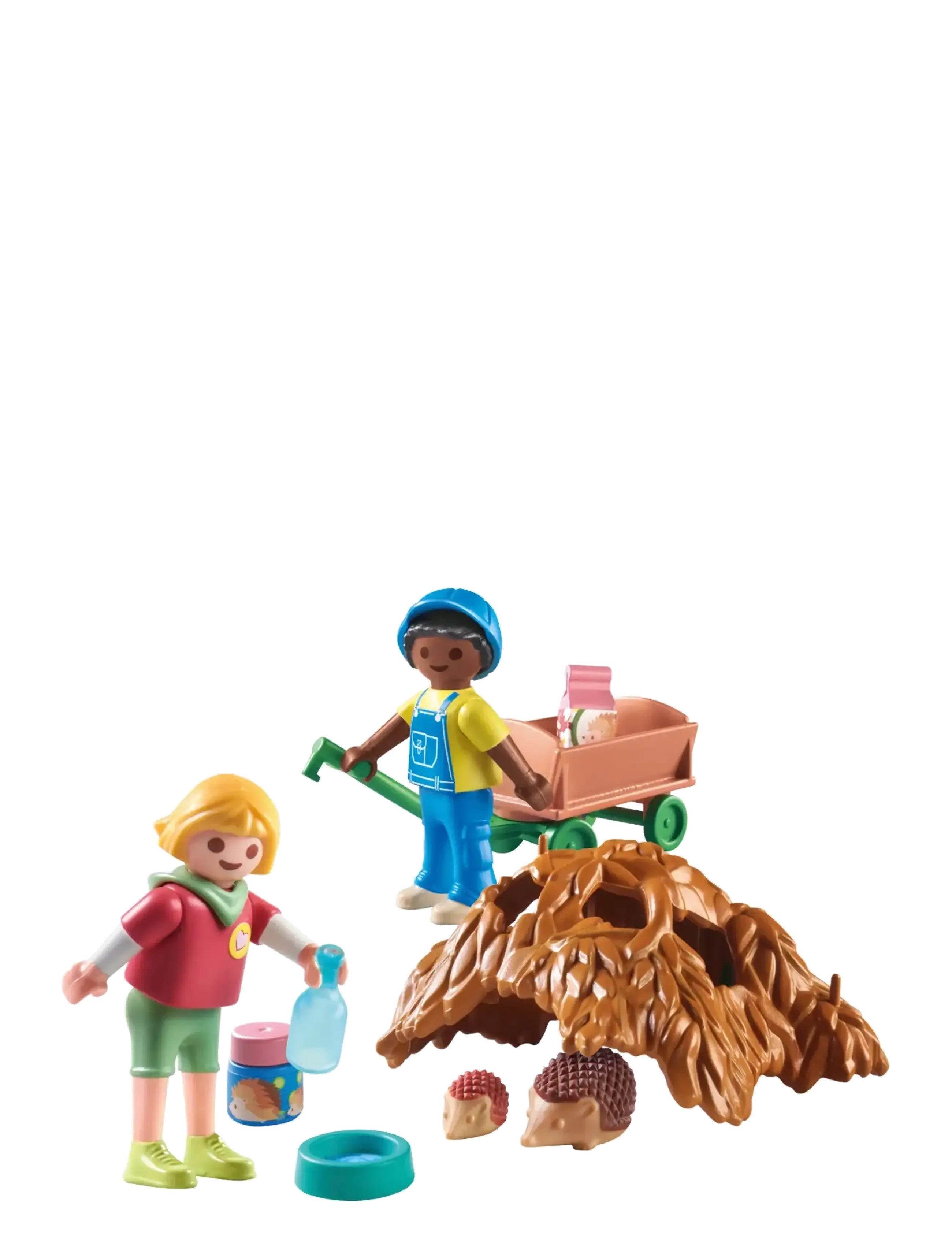 PLAYMOBIL - PLAYMOBIL My Life Pleje af pindsvinefamilien - 71512 - playmobil my life - multicolored - 4