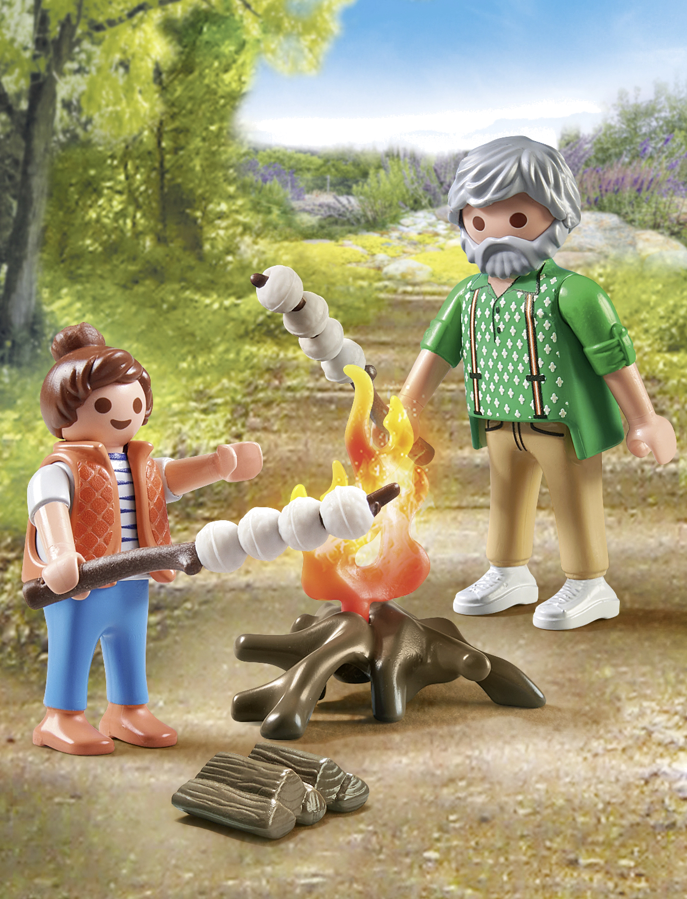 PLAYMOBIL - PLAYMOBIL My Life Campfire with Marshmallows - 71513 - playmobil my life - multicolored - 0