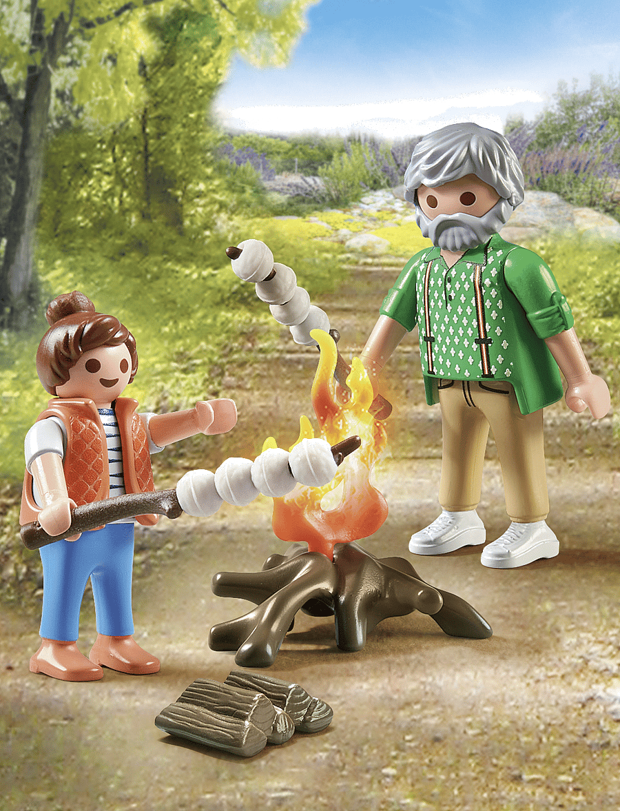 PLAYMOBIL - PLAYMOBIL My Life Campfire with Marshmallows - 71513 - playmobil my life - multicolored - 0