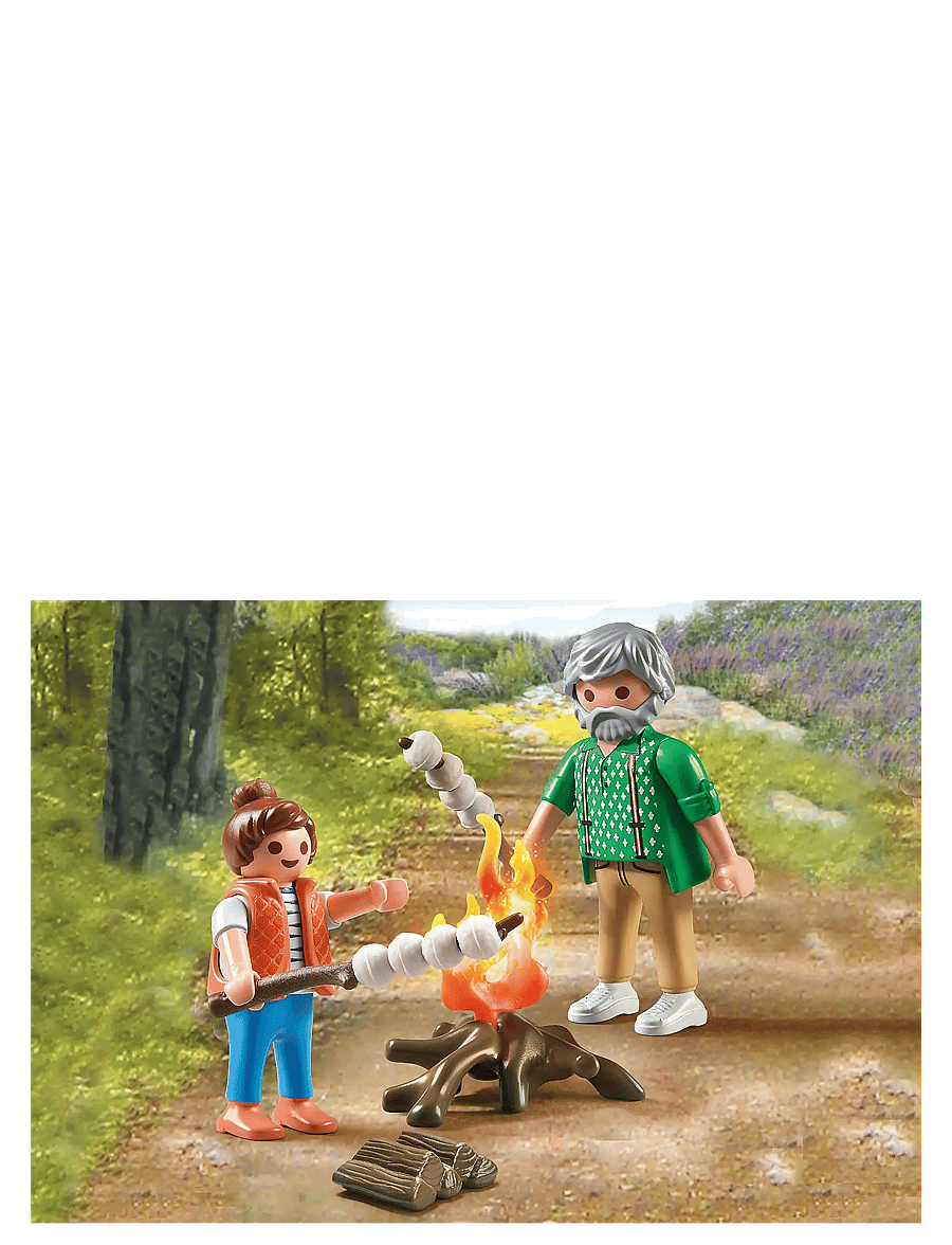 PLAYMOBIL - PLAYMOBIL My Life Campfire with Marshmallows - 71513 - playmobil my life - multicolored - 3