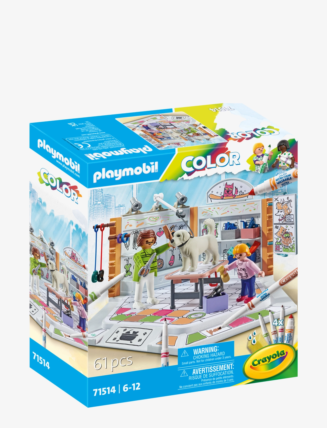 PLAYMOBIL Playmobil Color Dog Salon - Playmobil legetøj - MULTICOLORED / multi