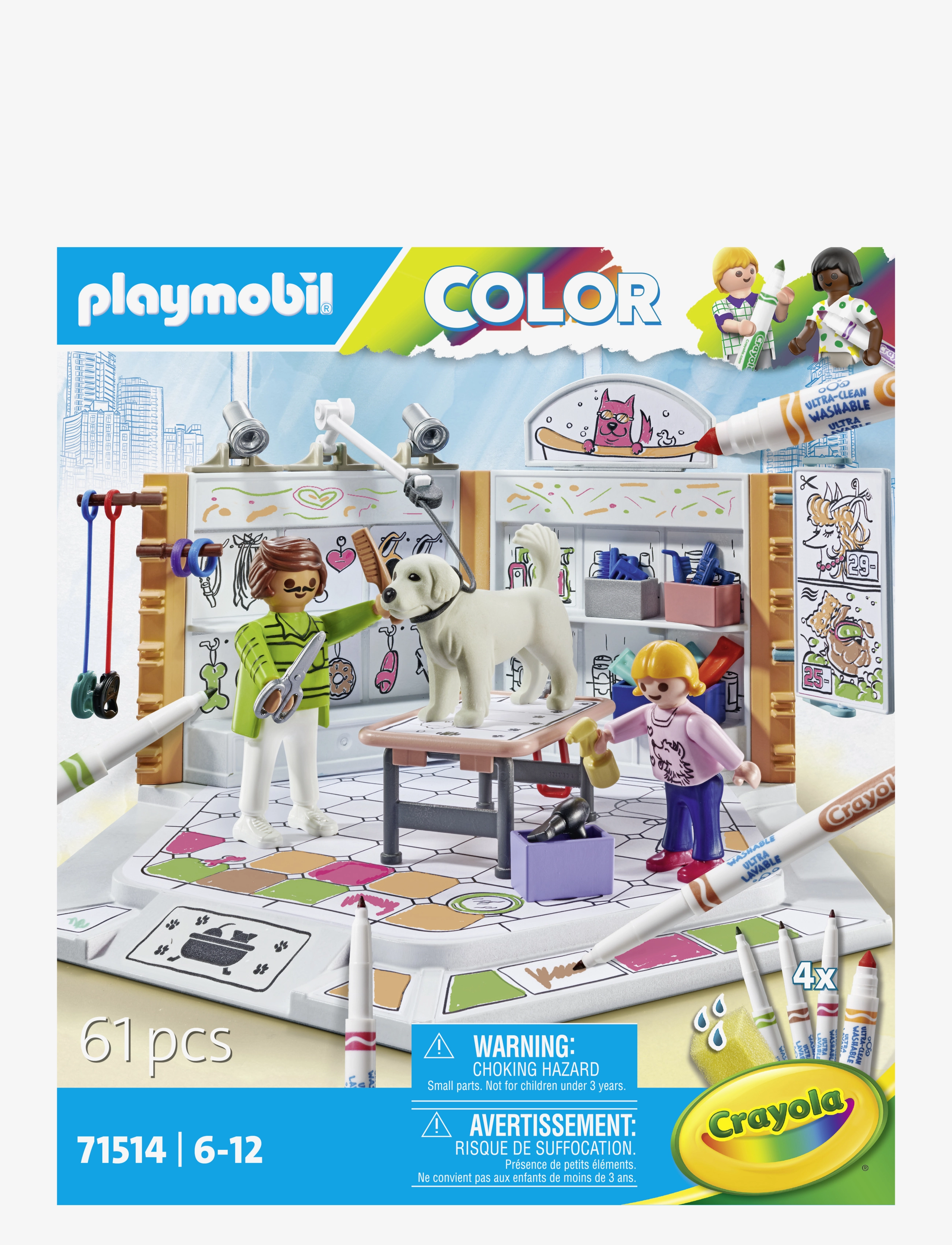 PLAYMOBIL - Playmobil Color Dog Salon - multicolored - 1