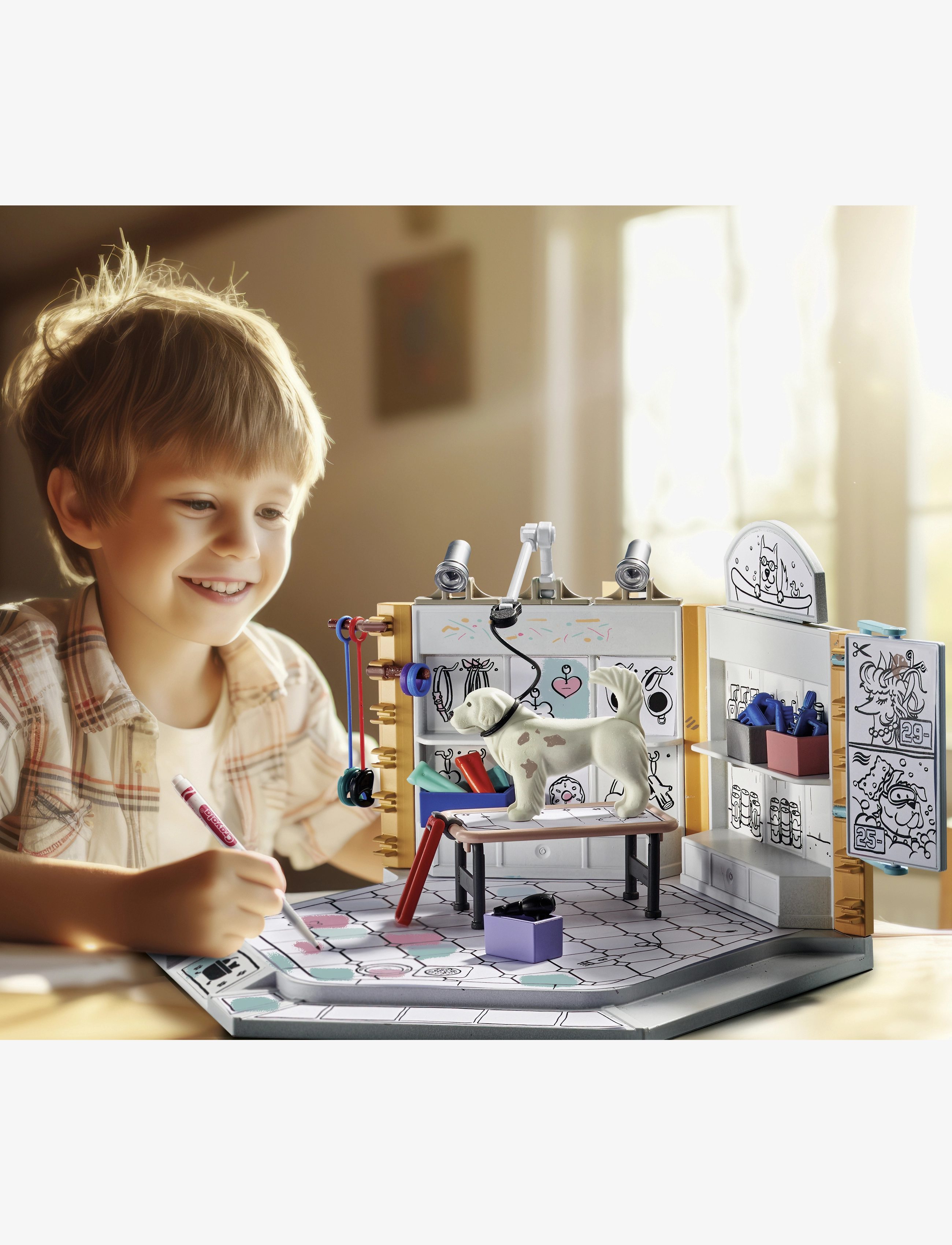 PLAYMOBIL - Playmobil Color Dog Salon - multicolored - 3