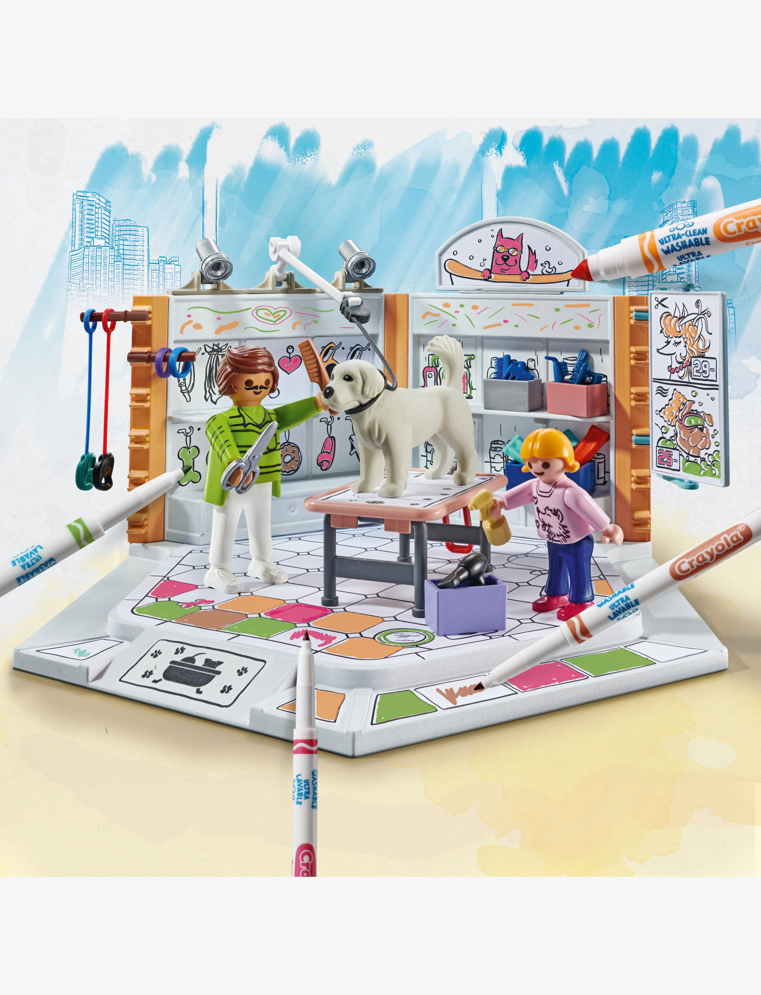 PLAYMOBIL - Playmobil Color Dog Salon - multicolored - 5