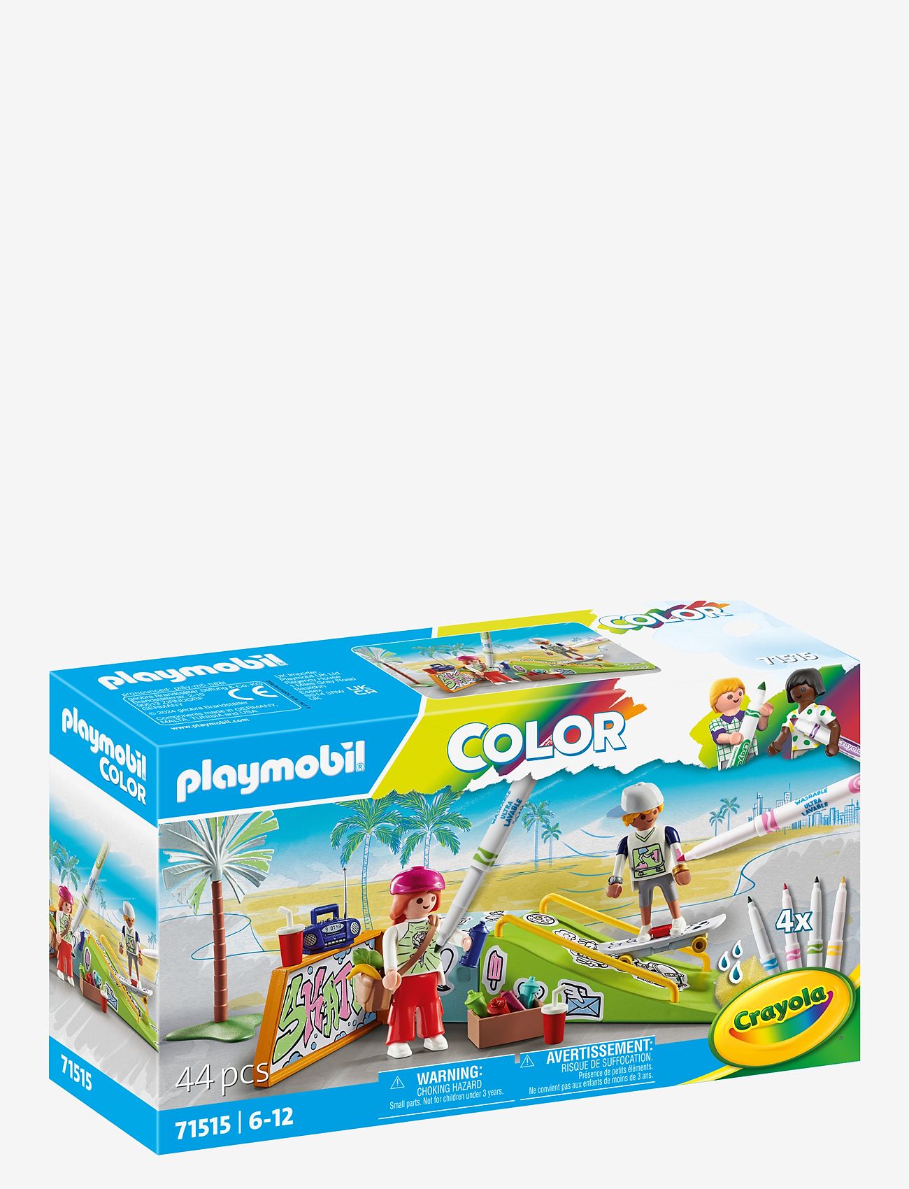 PLAYMOBIL - Playmobil Color Skate Park - playmobil color - multicolored - 0