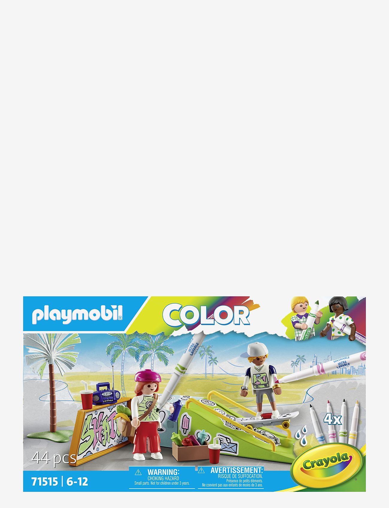 PLAYMOBIL - Playmobil Color Skate Park - playmobil color - multicolored - 1