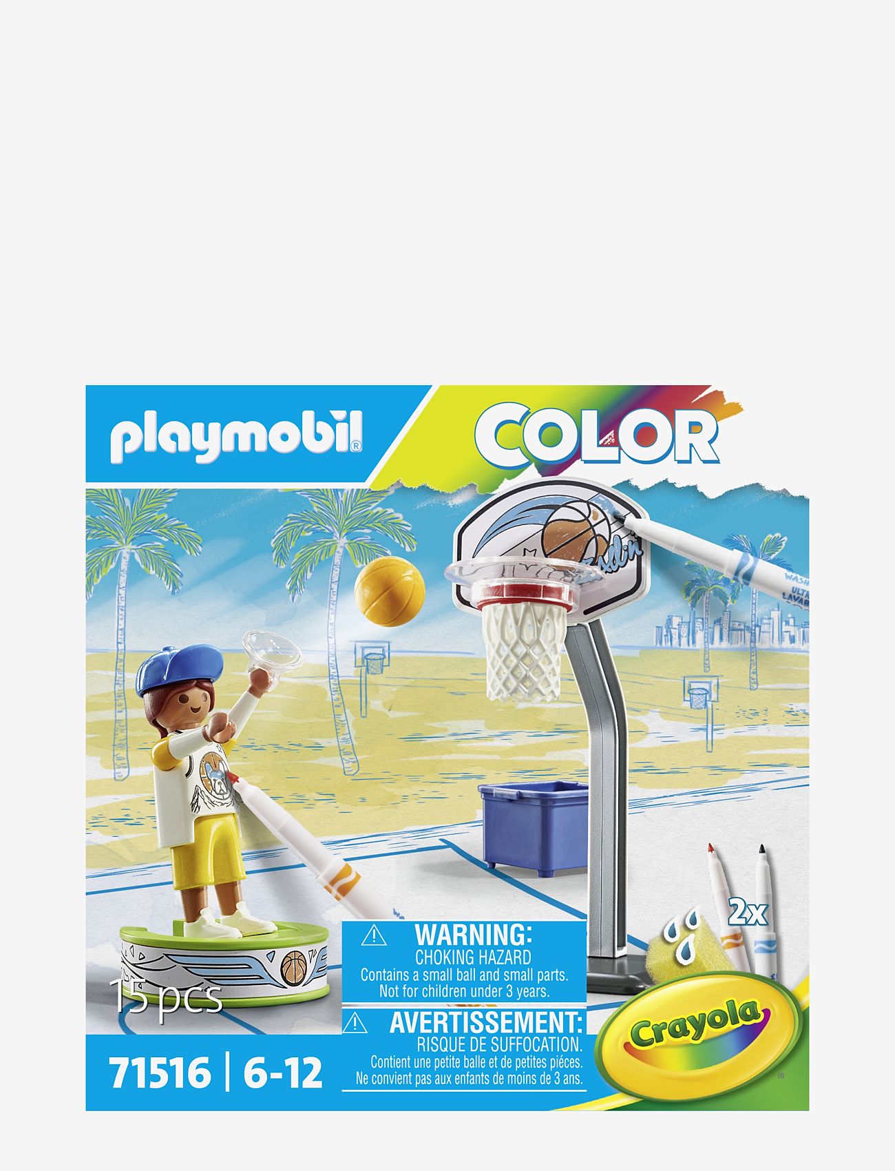 PLAYMOBIL - Playmobil Color Basketball player - playmobil color - multicolored - 1