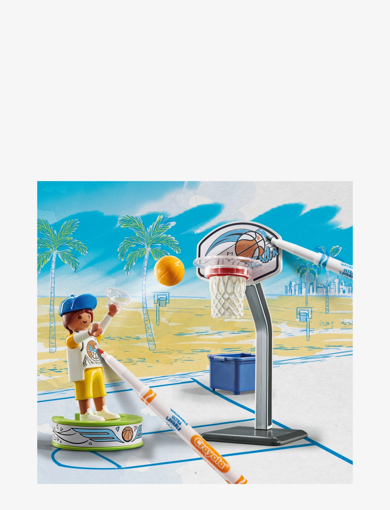 PLAYMOBIL - Playmobil Color Basketball player - playmobil leikföng - multicolored - 2