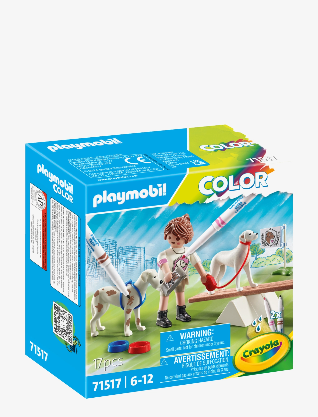 PLAYMOBIL Playmobil Color Dog Training, One Size, Multi/patterned, Playmobil Legetøj > Playmobil Color, Børn