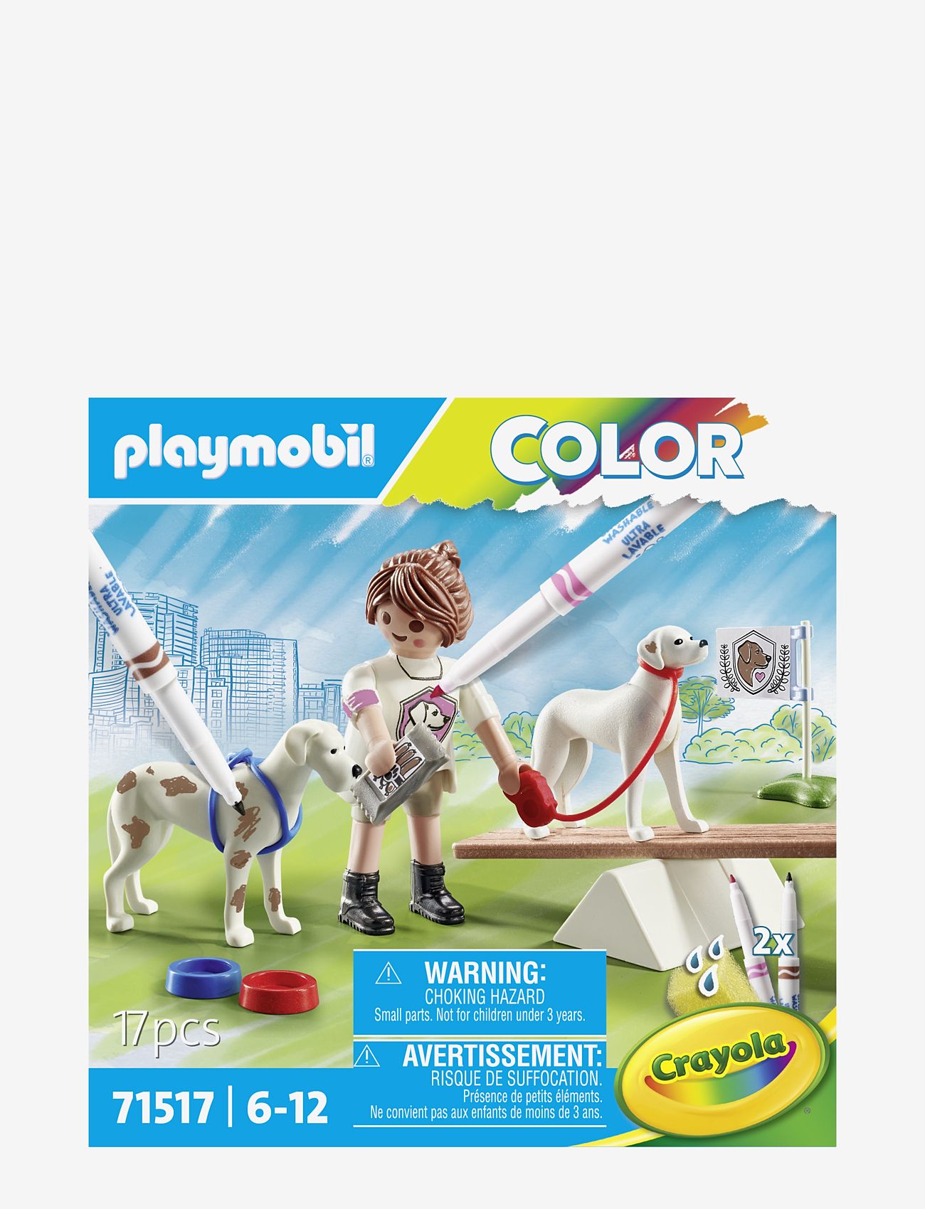 PLAYMOBIL - Playmobil Color Dog Training - playmobil color - multicolored - 1