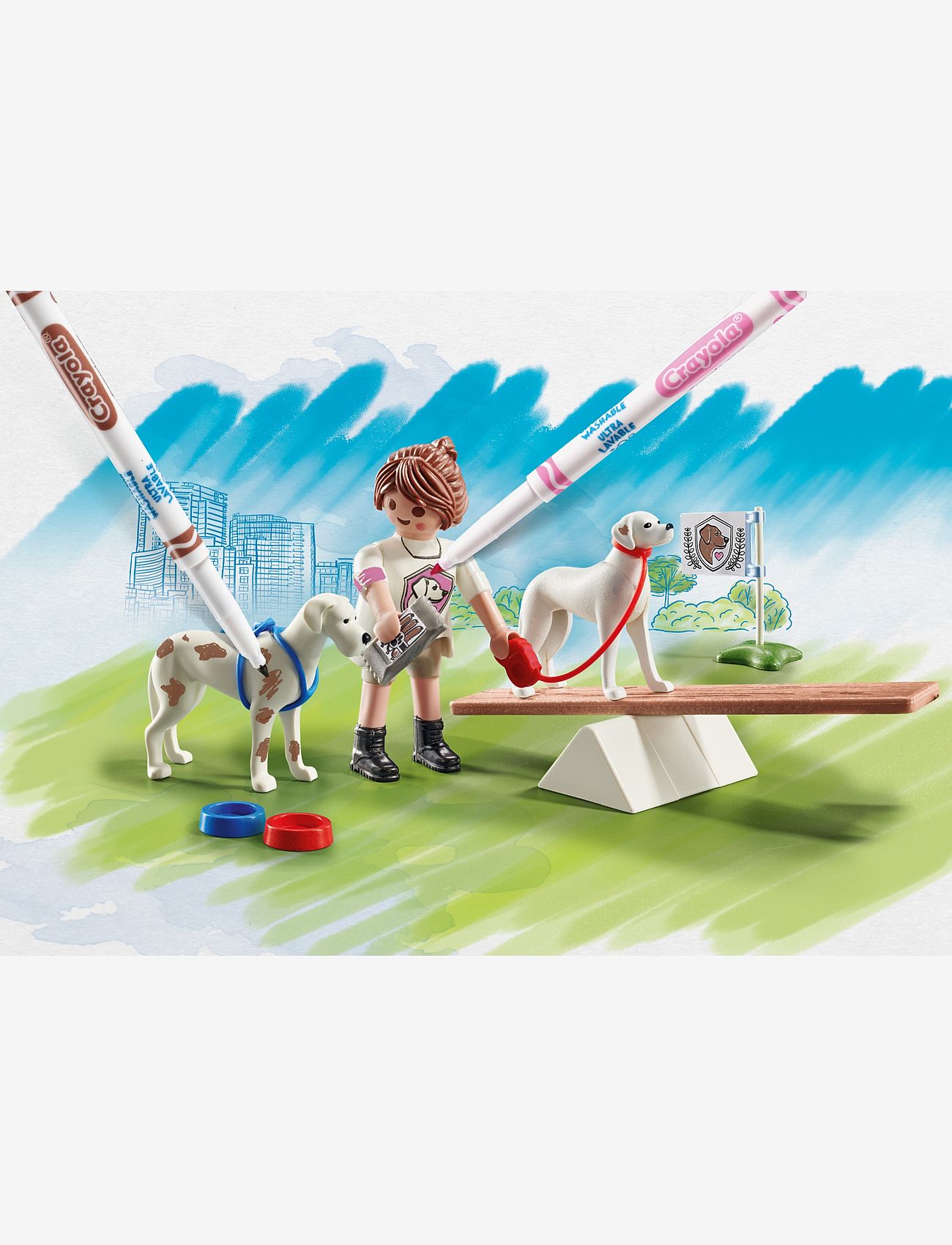 PLAYMOBIL - Playmobil Color Dog Training - playmobil color - multicolored - 2
