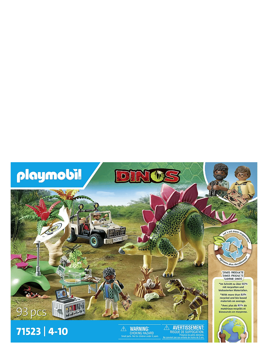 PLAYMOBIL - Research Camp with Dinos - playmobil dino rise - multicolored - 1