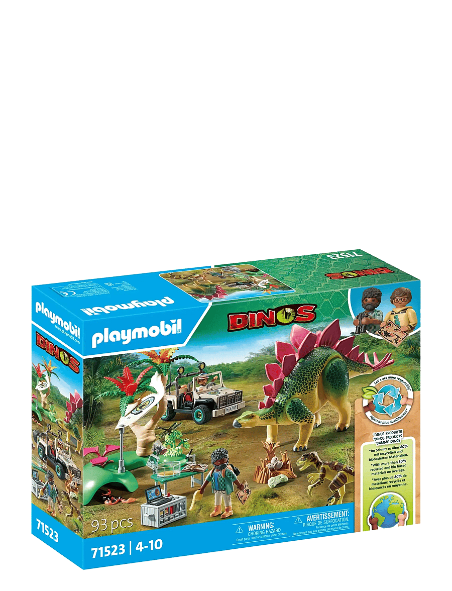 PLAYMOBIL - Research Camp with Dinos - playmobil dino rise - multicolored - 2