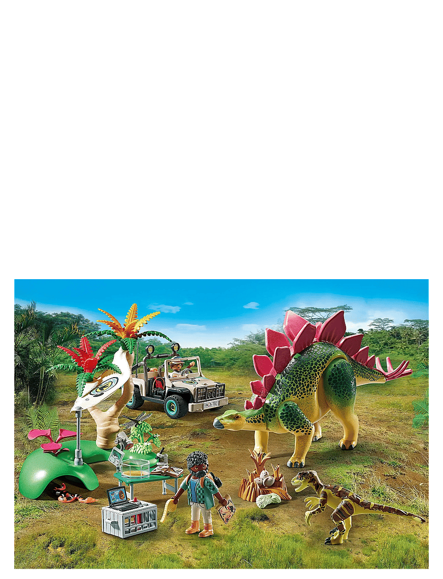 PLAYMOBIL - Research Camp with Dinos - playmobil dino rise - multicolored - 3