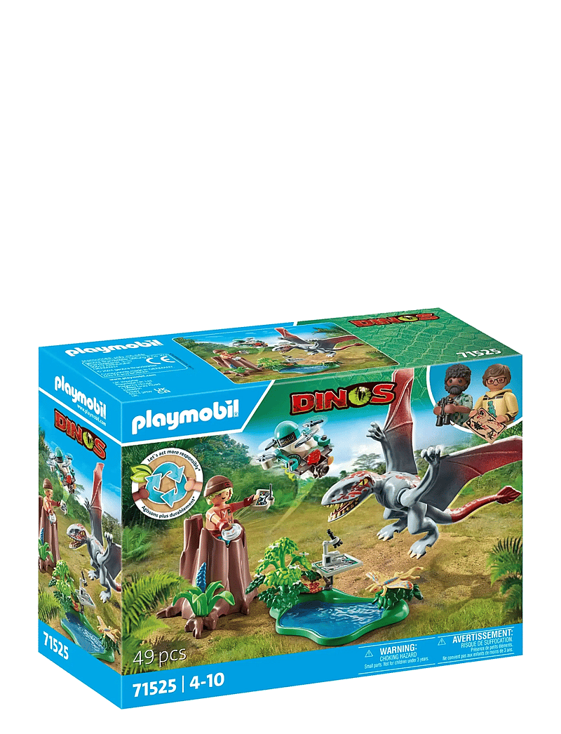 PLAYMOBIL - PLAYMOBIL Dinos Observatory for Dimorphodon - 71525 - playmobil dino rise - multicolored - 2