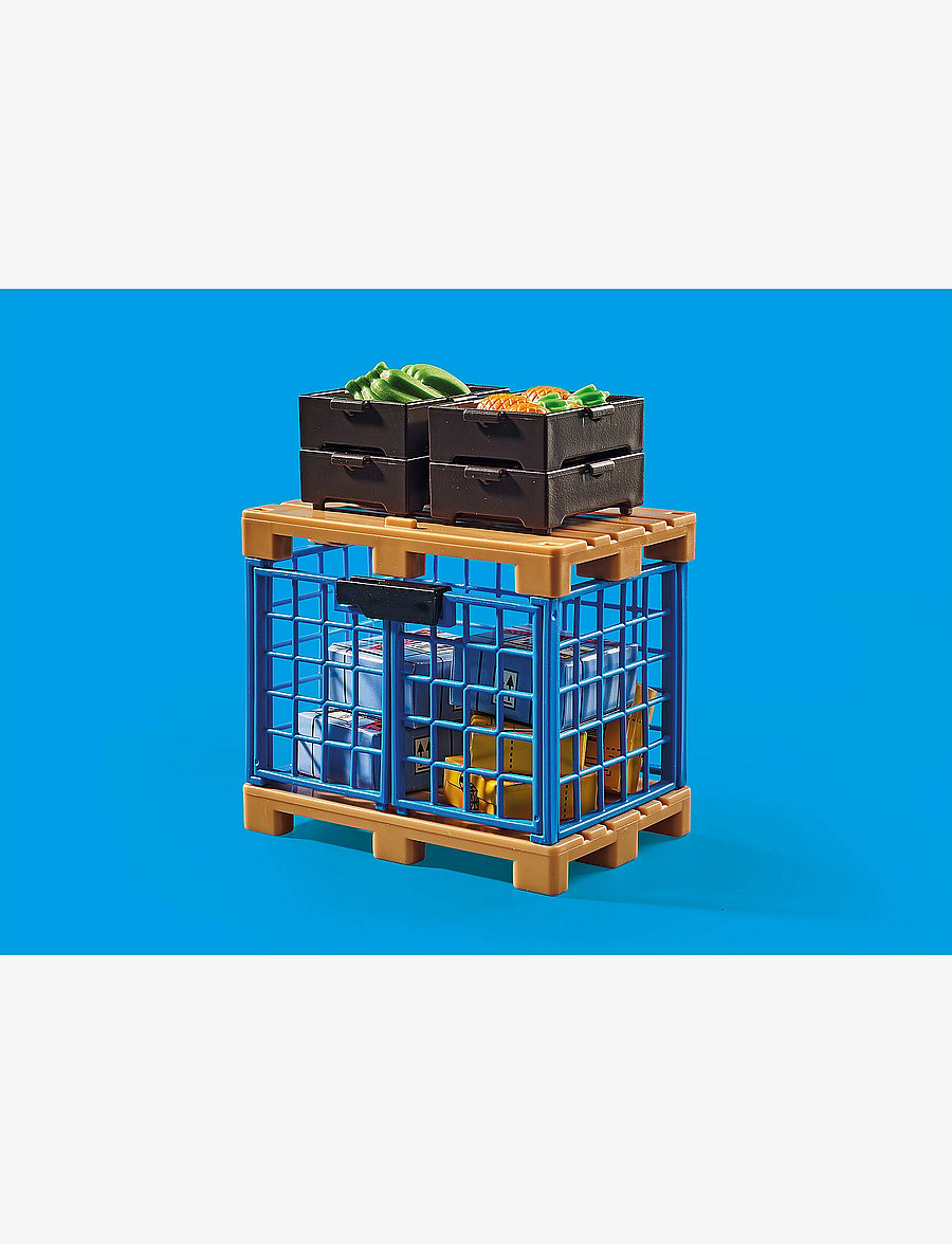 PLAYMOBIL - Forklift Truck with Cargo - multicolored - 3