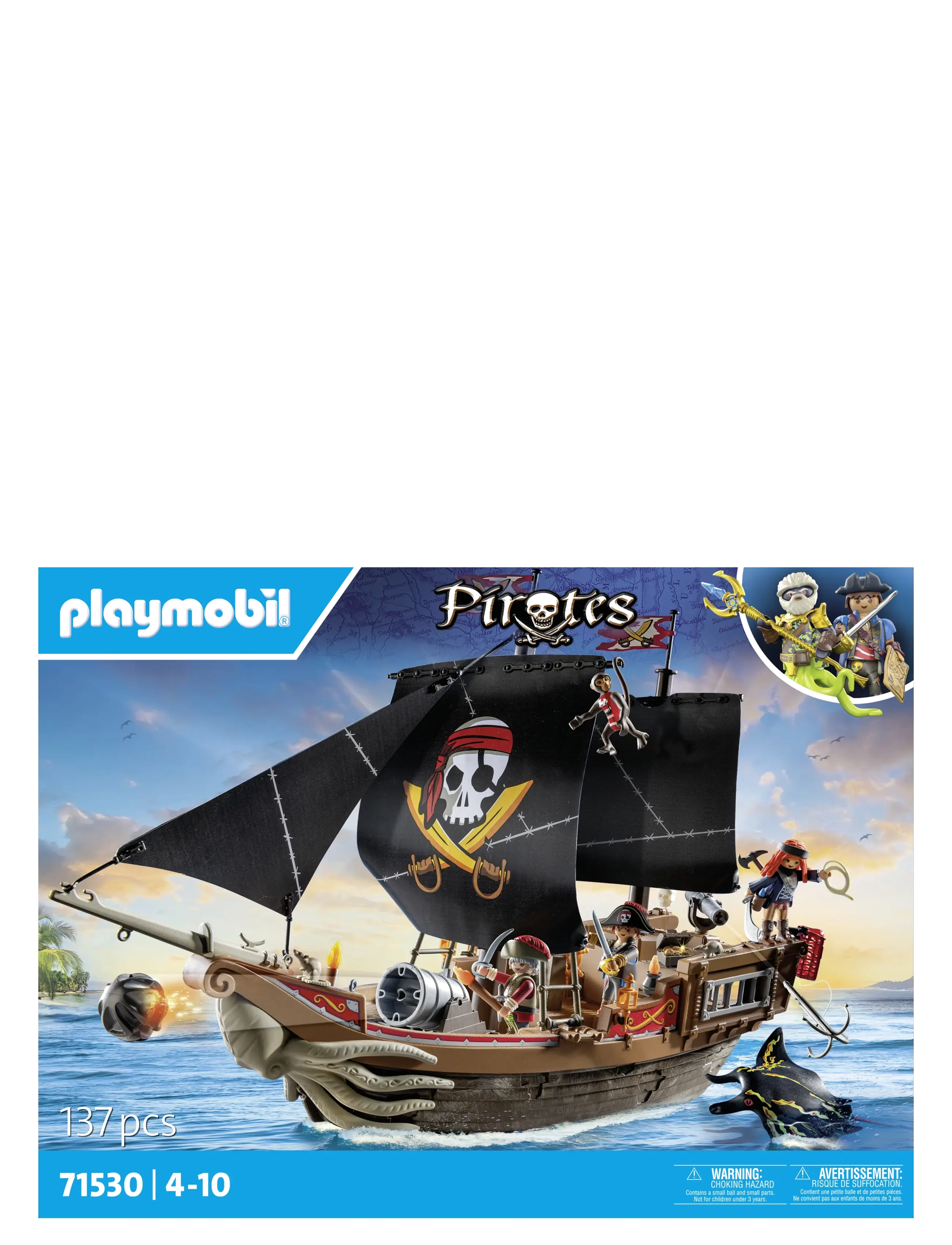 PLAYMOBIL - Large Pirate Ship - playmobil pirates - multicolored - 1