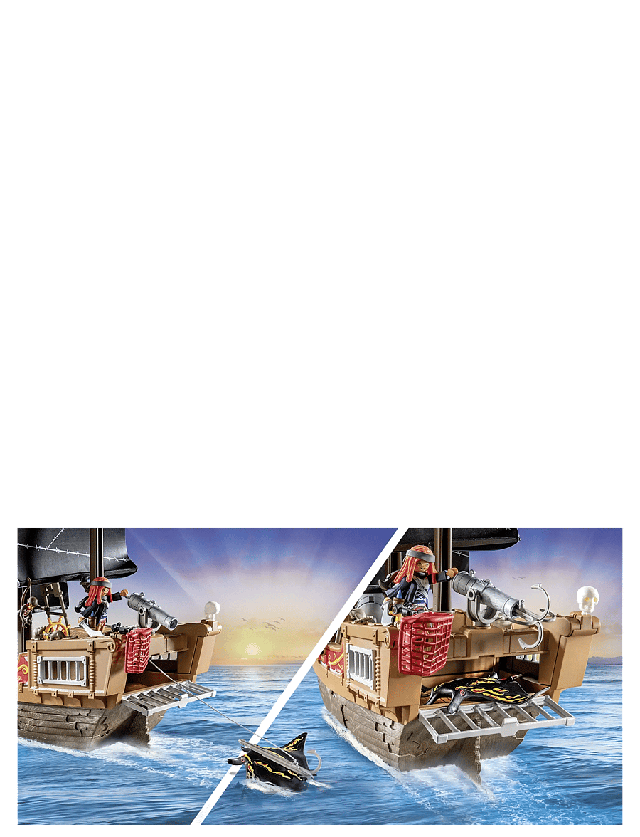 PLAYMOBIL - Large Pirate Ship - playmobil pirates - multicolored - 4