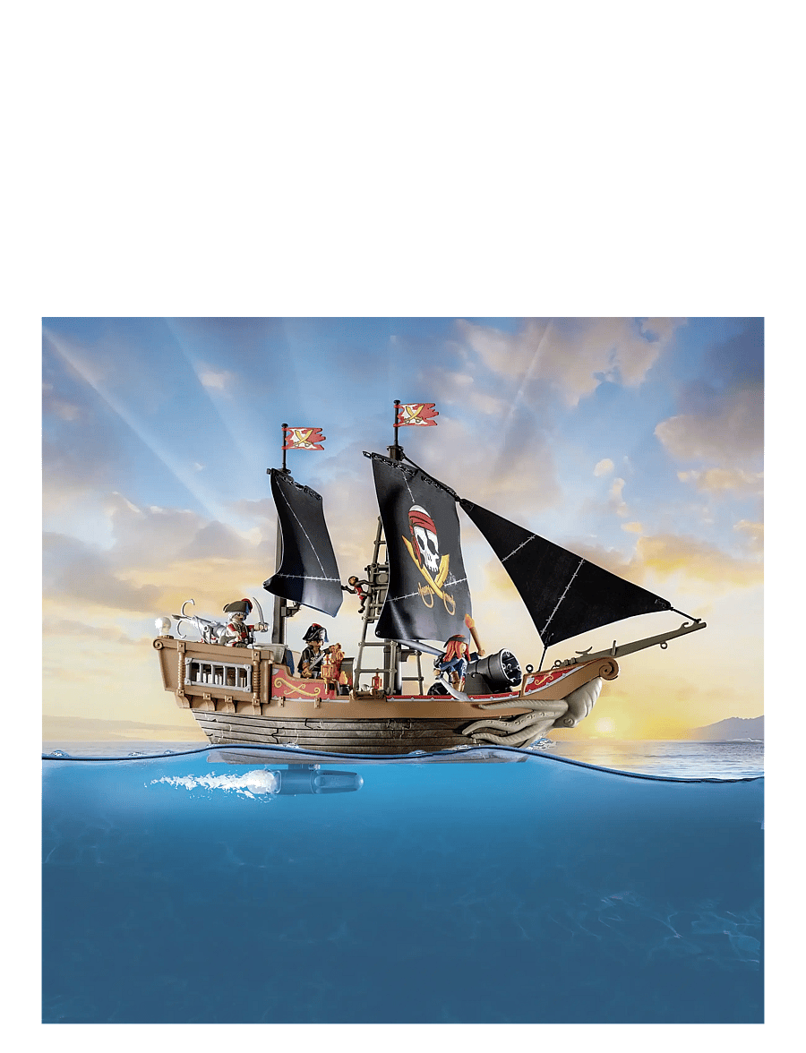 PLAYMOBIL - Large Pirate Ship - playmobil pirates - multicolored - 5