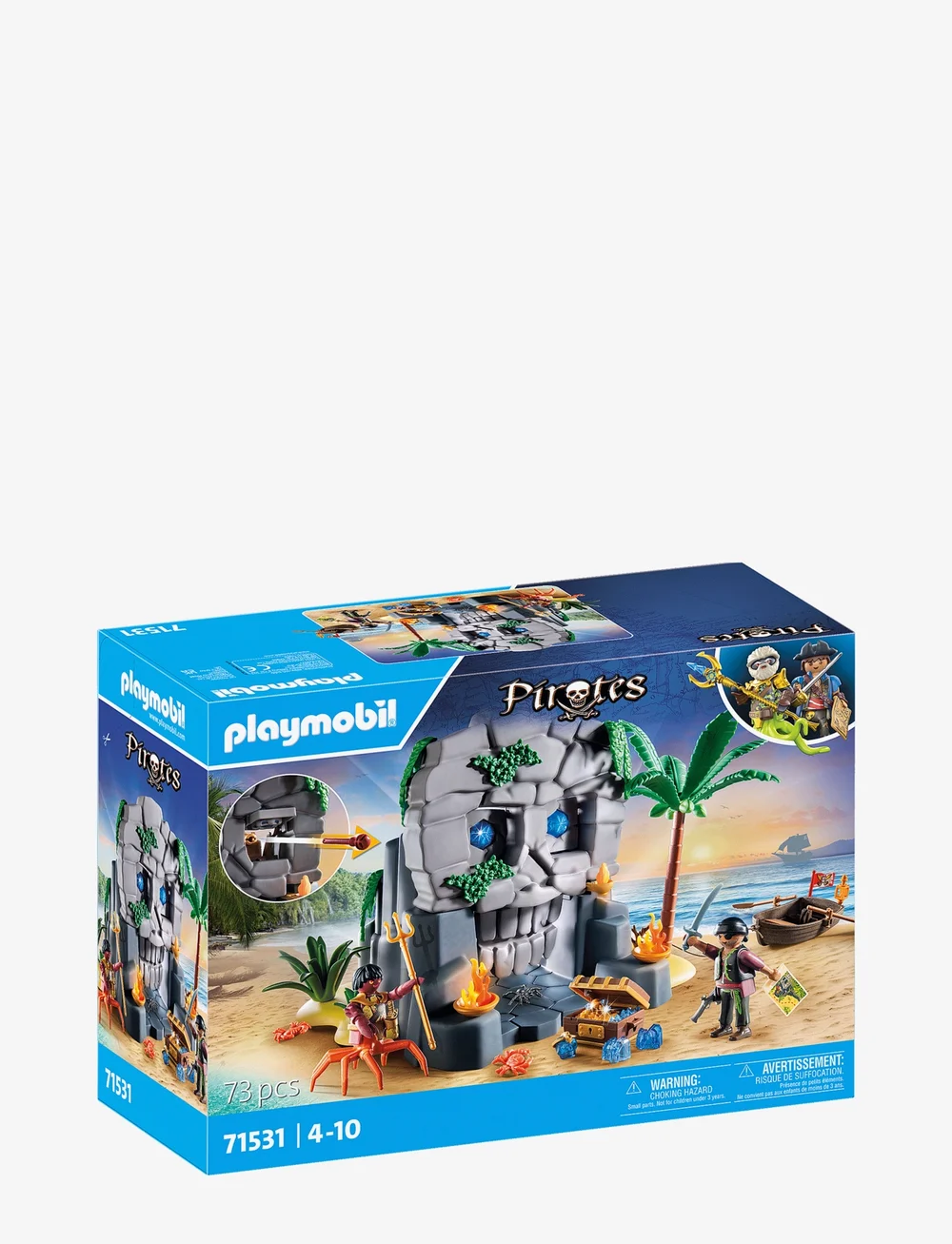 PLAYMOBIL Playmobil Pirates Skull Island 71531 Playmobil Pirates Boozt