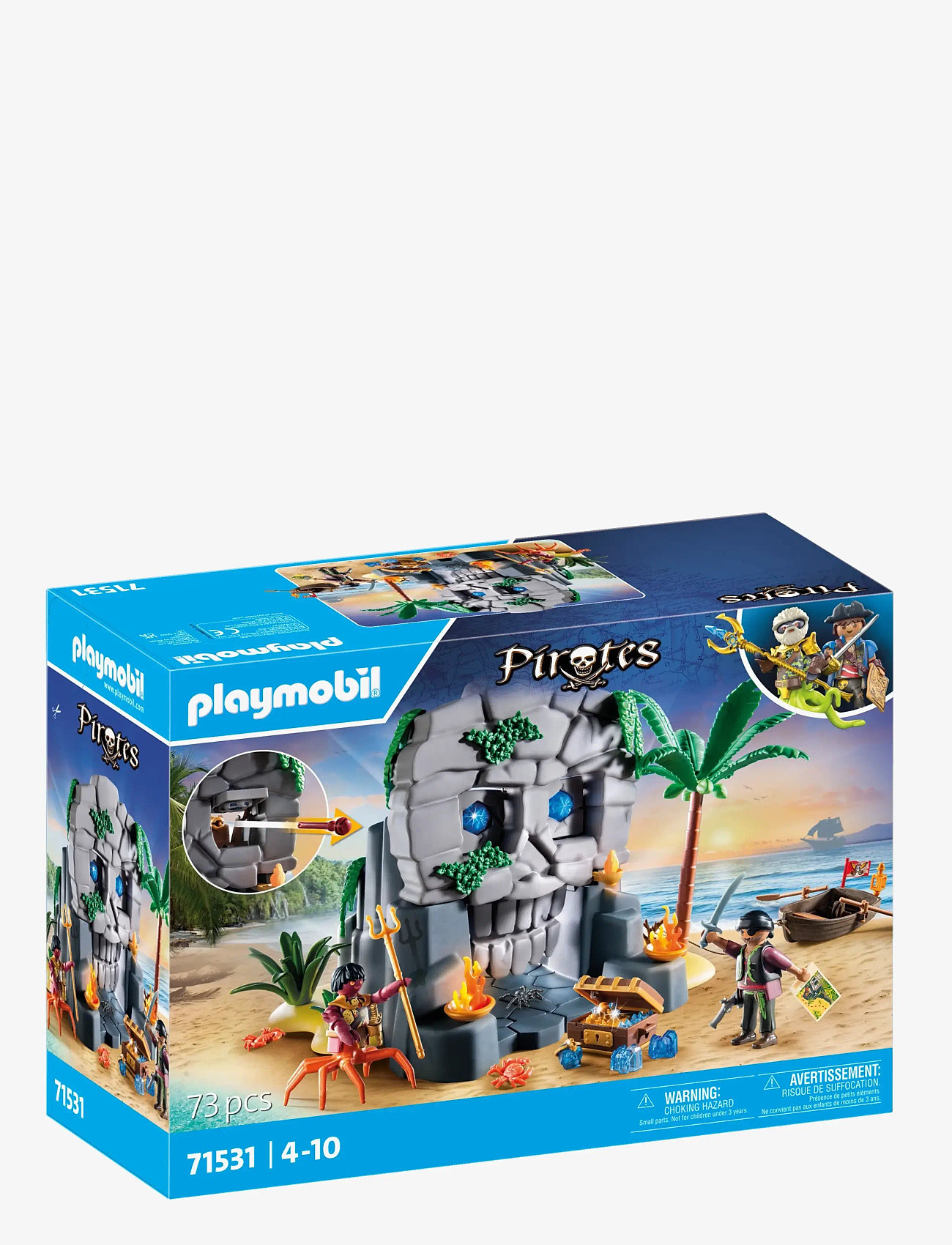 PLAYMOBIL - PLAYMOBIL Pirates Skull Island - 71531 - playmobil pirates - multicolored - 1