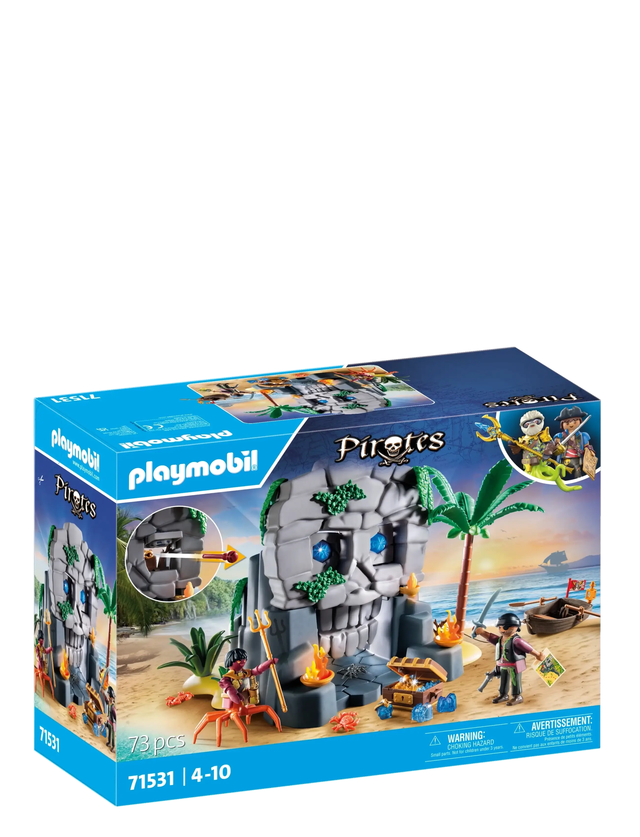 PLAYMOBIL - PLAYMOBIL Pirates Skull Island - 71531 - playmobil pirates - multicolored - 1